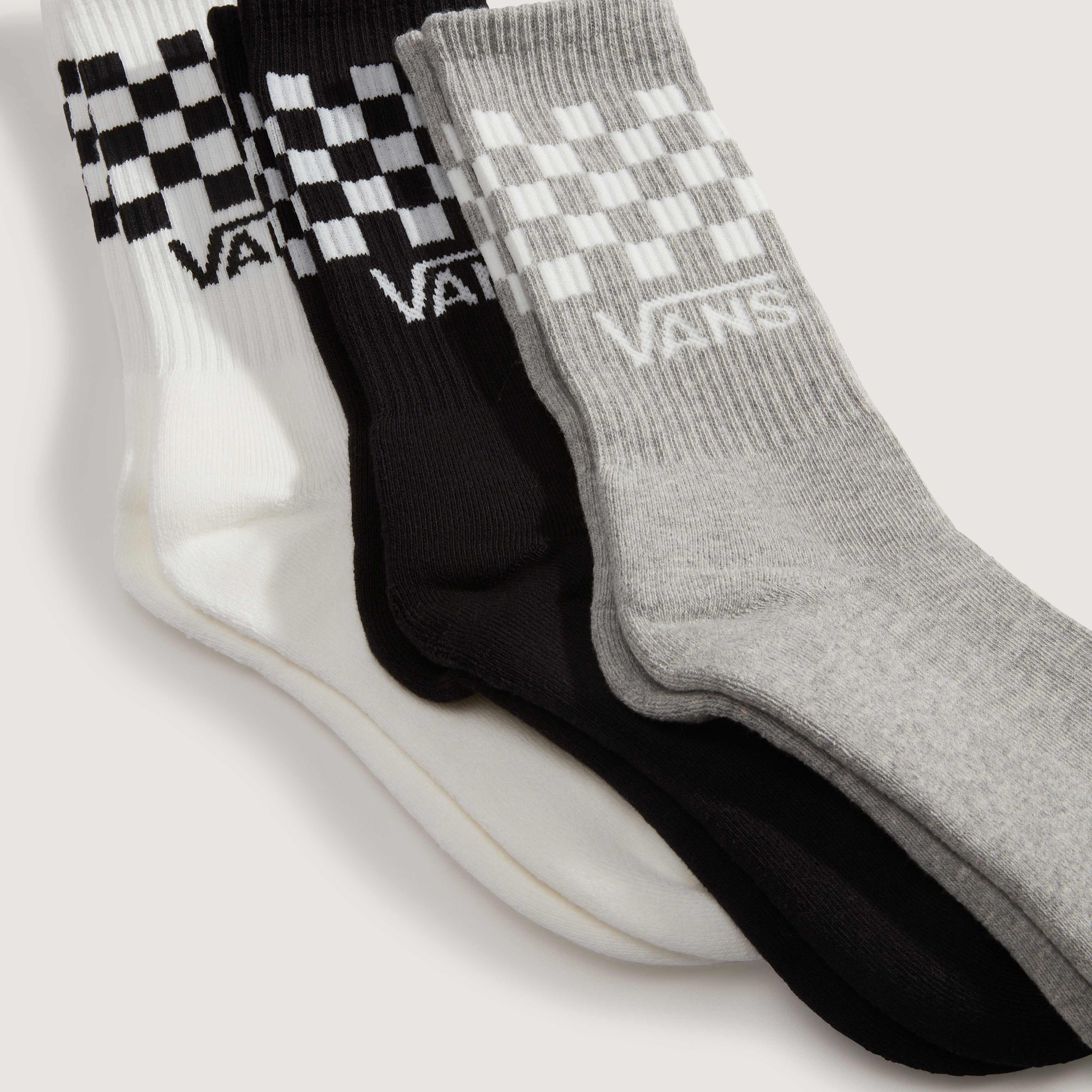 Vans Socken »CLASSIC CHECK CREW« 3 Stk. tlg. im 3er Pack, sportlicher Stil