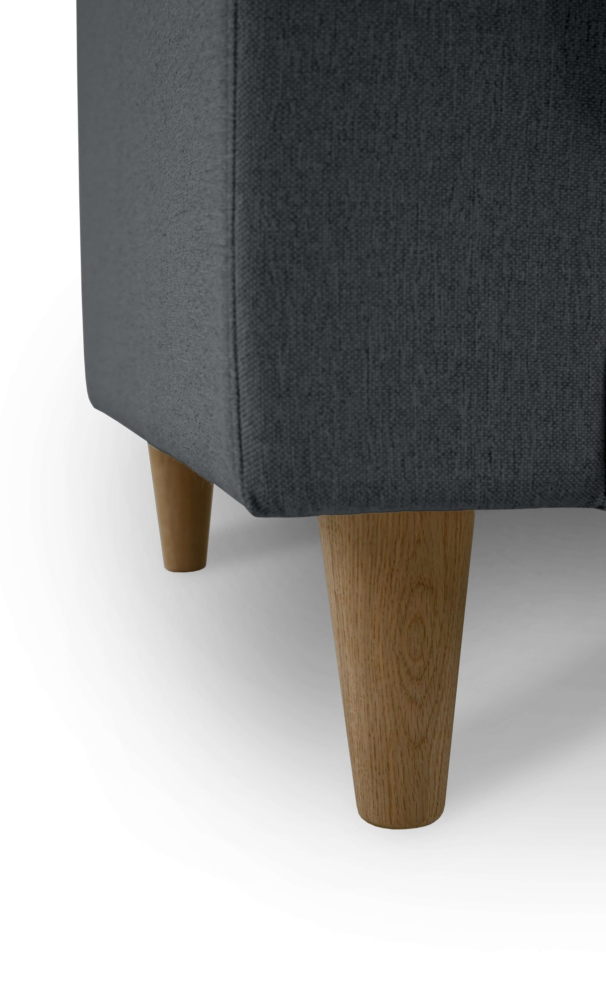 andas Ecksofa »Tvinno«, im skandinavischen Stil, L-Form, mit Massivholzfüssen, Breite 230 cm