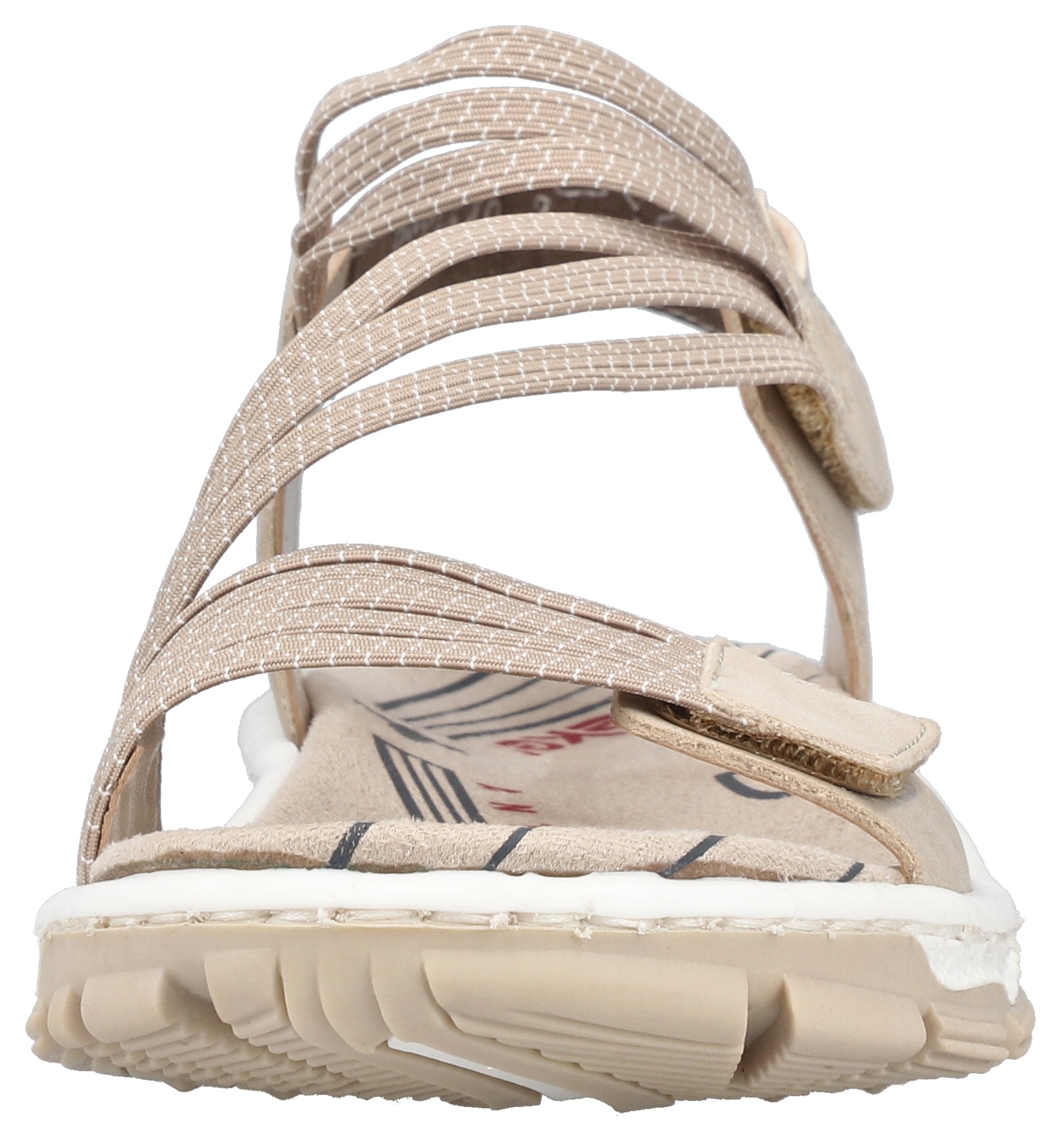 Rieker Sandale à lanières  chaussure d'été, sandalette, chaussure à scratch, style sport