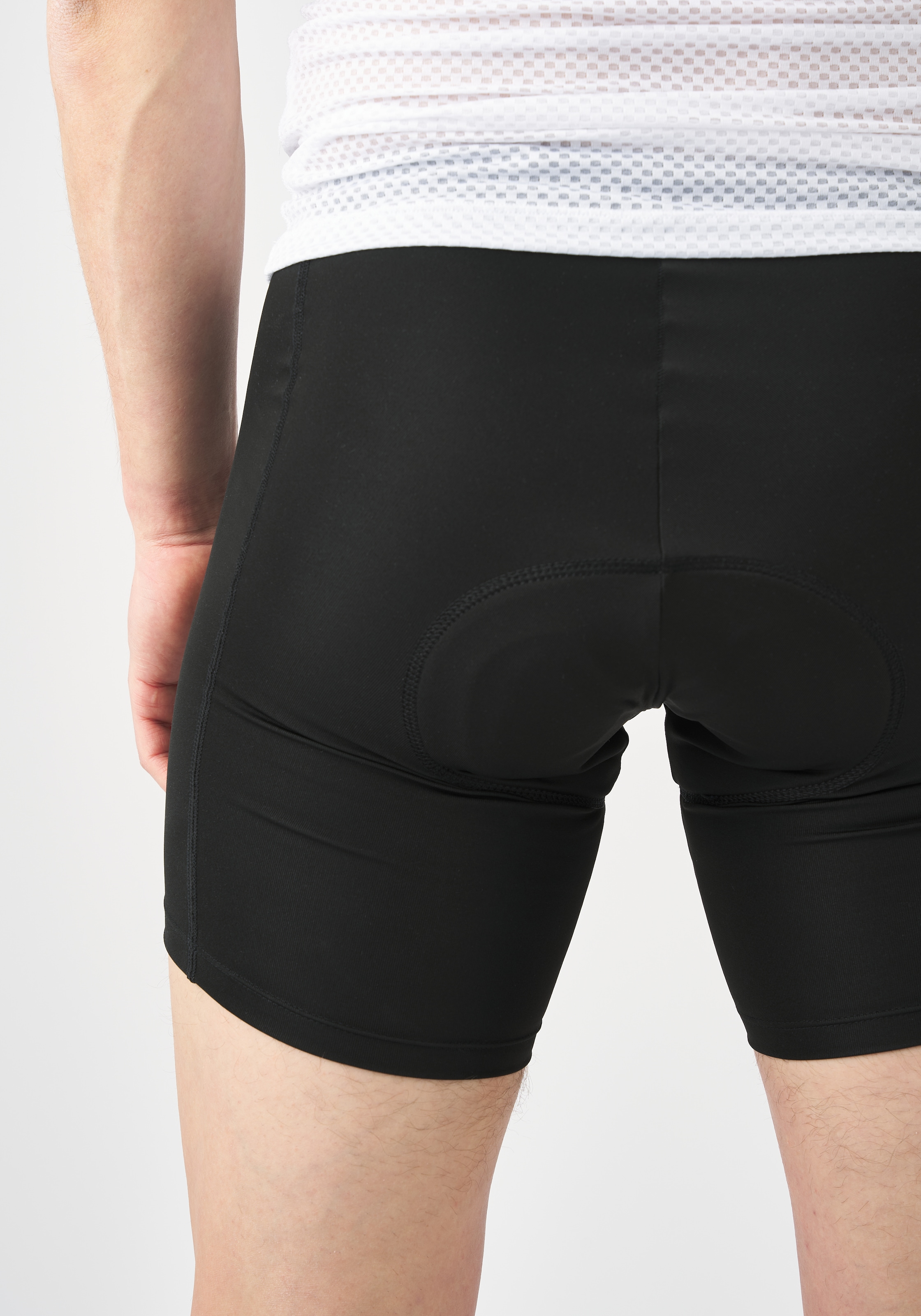 Gonso Pantalon de vélo »Base Pants M«  Herren Fahrradunterhose, atmungsaktive Radhose, Sitzpolster, Tight Fit