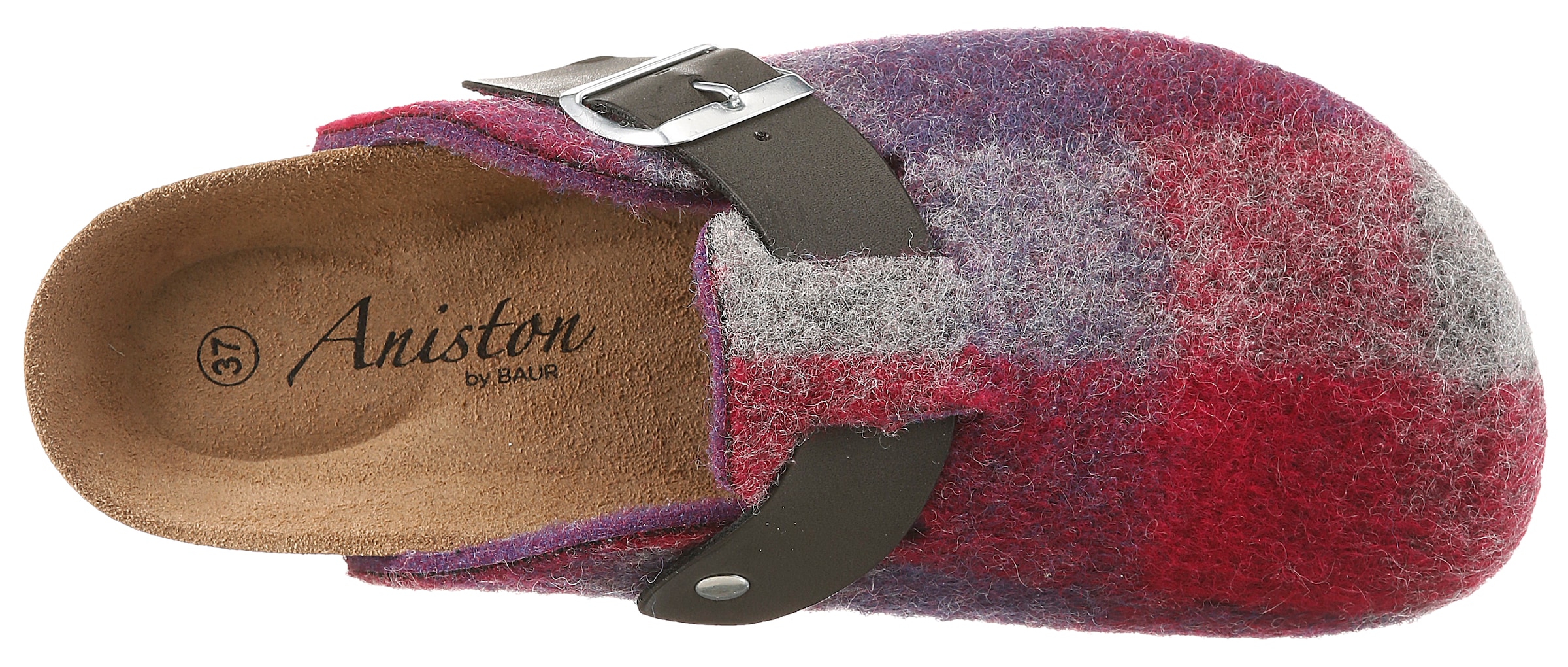 Aniston SHOES Sabot  chaussure à enfiler, chausson avec boucle réglable - NOUVELLE COLLECTION
