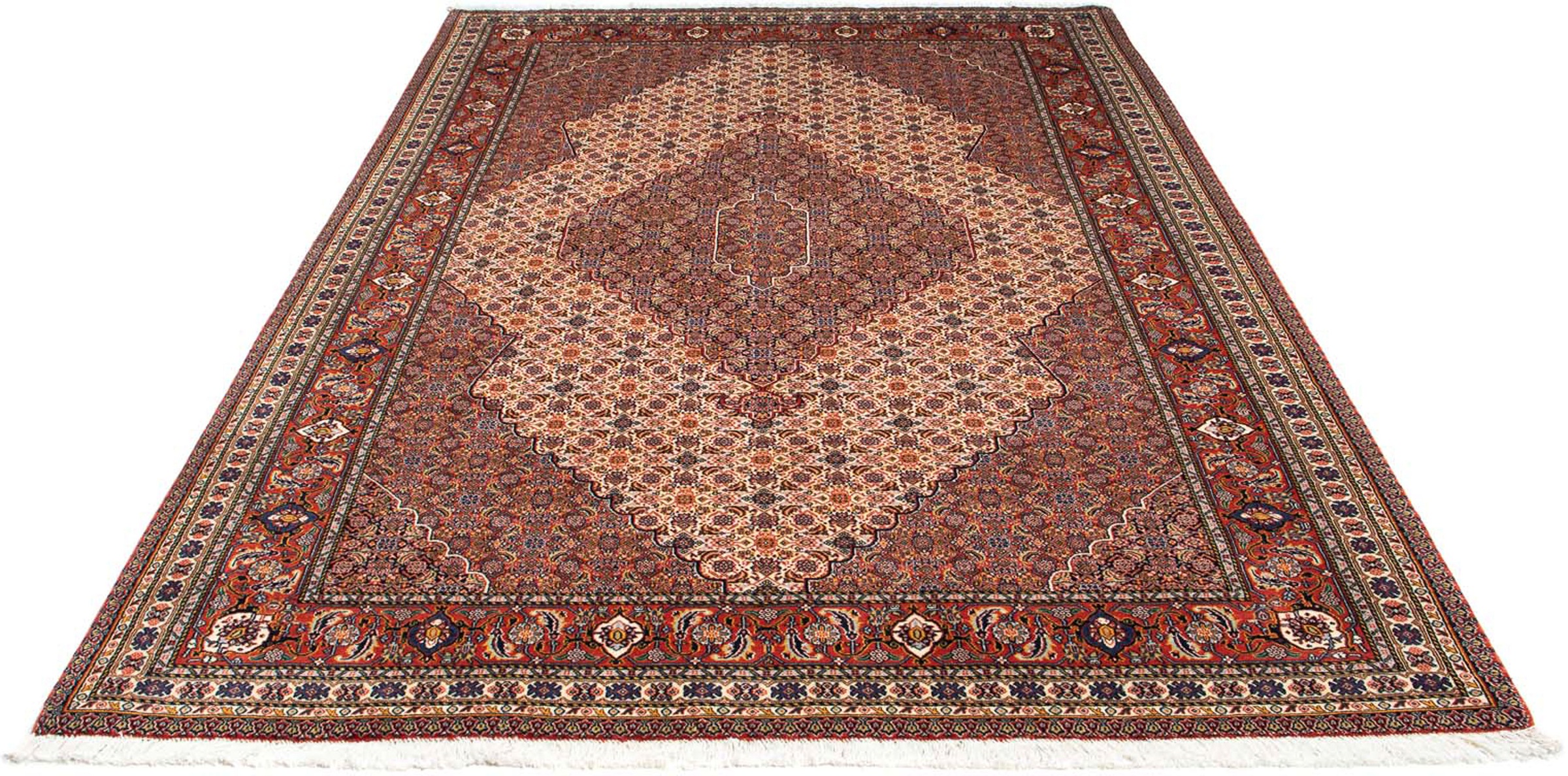 Image of morgenland Orientteppich »Perser - Nomadic - 262 x 167 cm - braun«, rechteckig, 10 mm Höhe, Wohnzimmer, Handgeknüpft, Einzelstück mit Zertifikat bei Ackermann Versand Schweiz