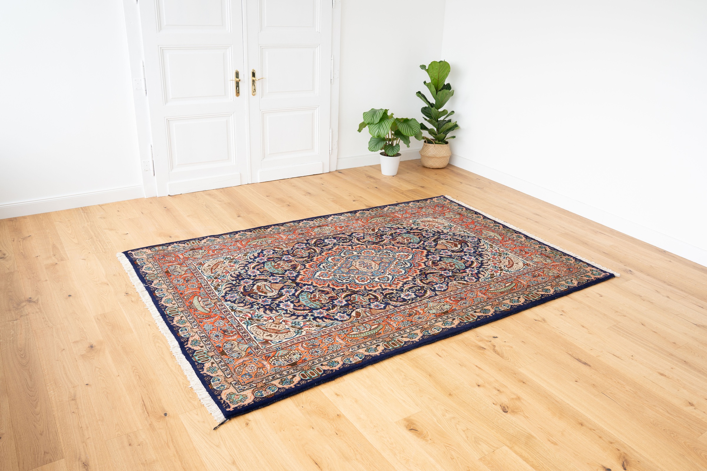 Image of Kayoom Orientteppich »Keshan«, rechteckig, 10 mm Höhe, handgeknüpft bei Ackermann Versand Schweiz