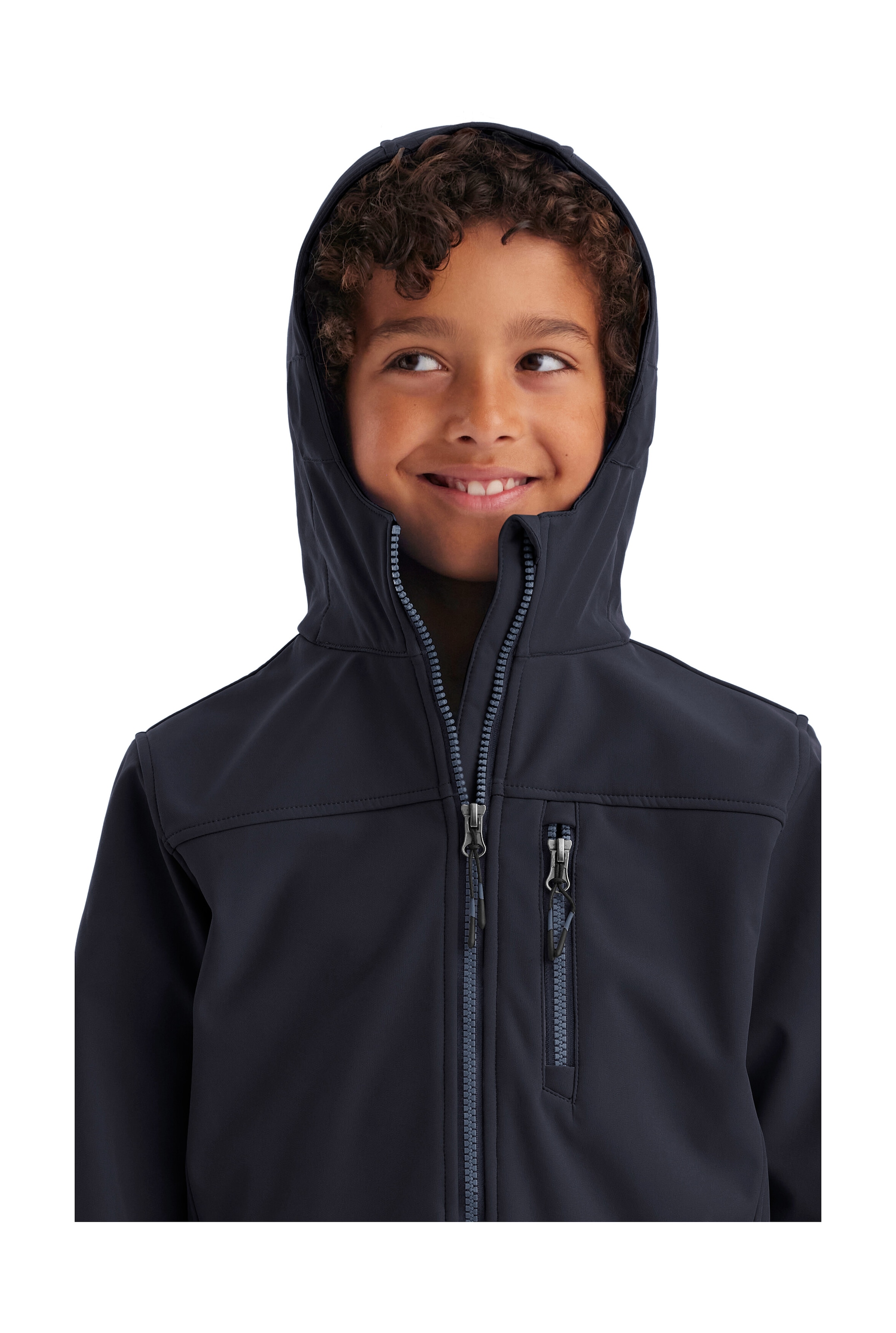 Killtec Veste softshell »Jungen Softshelljacke« Wasserabweisende Softshelljacke mit Fleece und verstellbaren Details