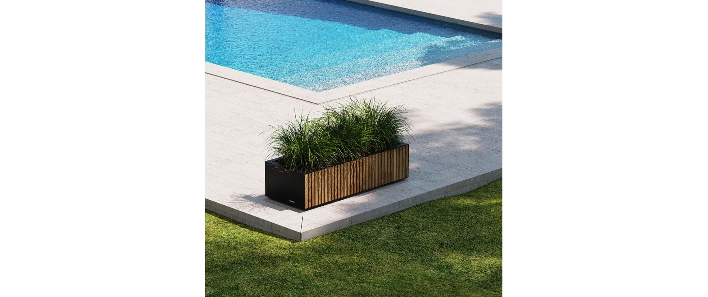 Herstera Garden Pflanzkübel »Xic 100 x 40 x 25 cm«