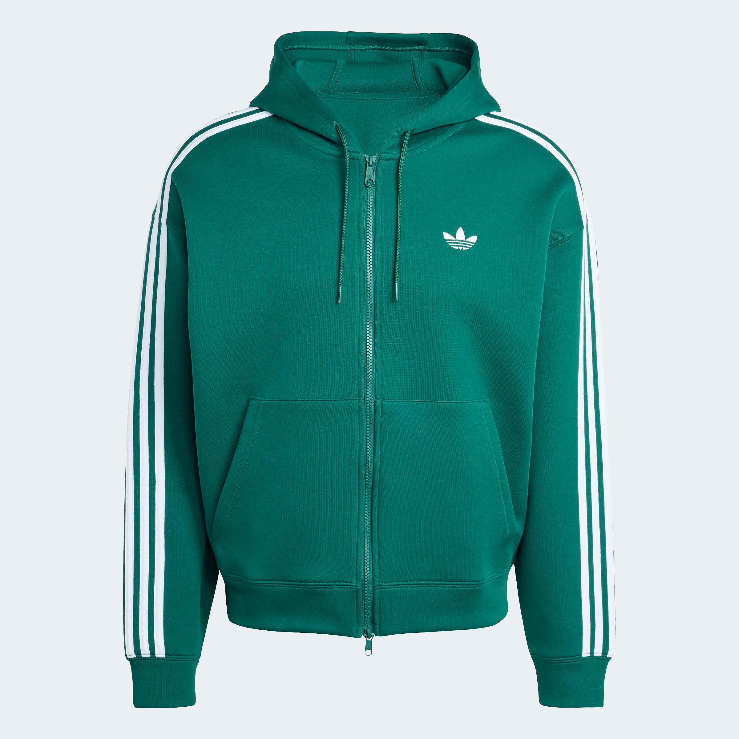 adidas Originals Sweat à capuche »ADIDAS ADICOLOR SPACER, OVERSIZED«, mit Reissverschluss, lockere Oversize-Passform
