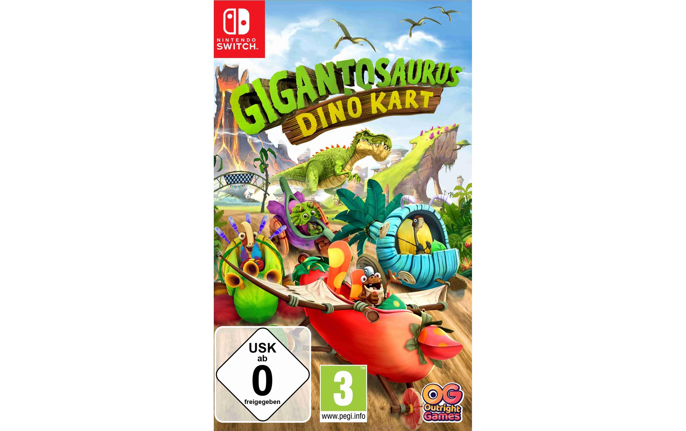 Spielesoftware »Gigantosaurus: Dino Kart, Switch«, Nintendo Switch