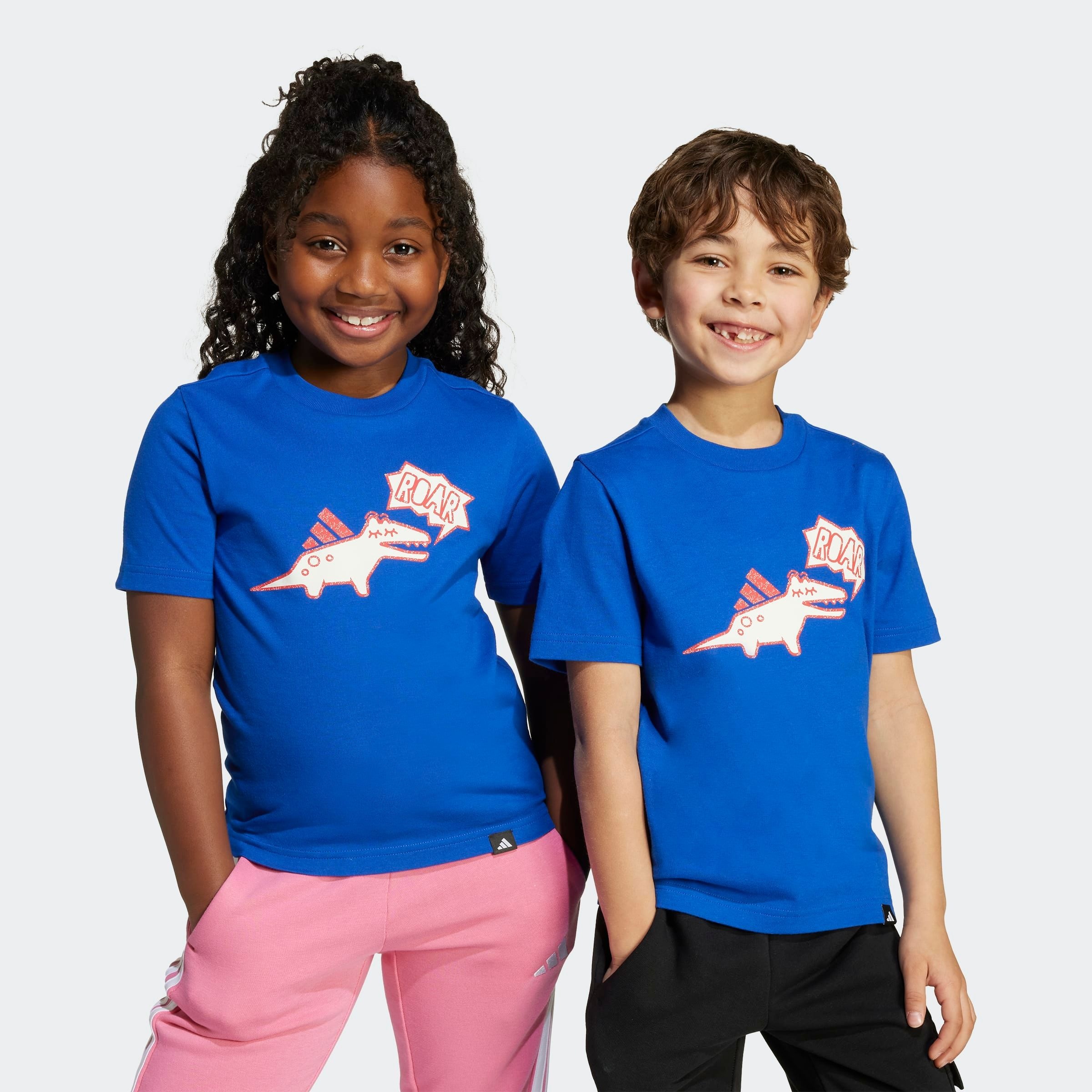 Image of adidas Sportswear T-Shirt "ADIRAPTOR GRAPHIC KINDER" für Kinder, sportlicher Stil, mit auffälliger Grafik, pflegeleicht