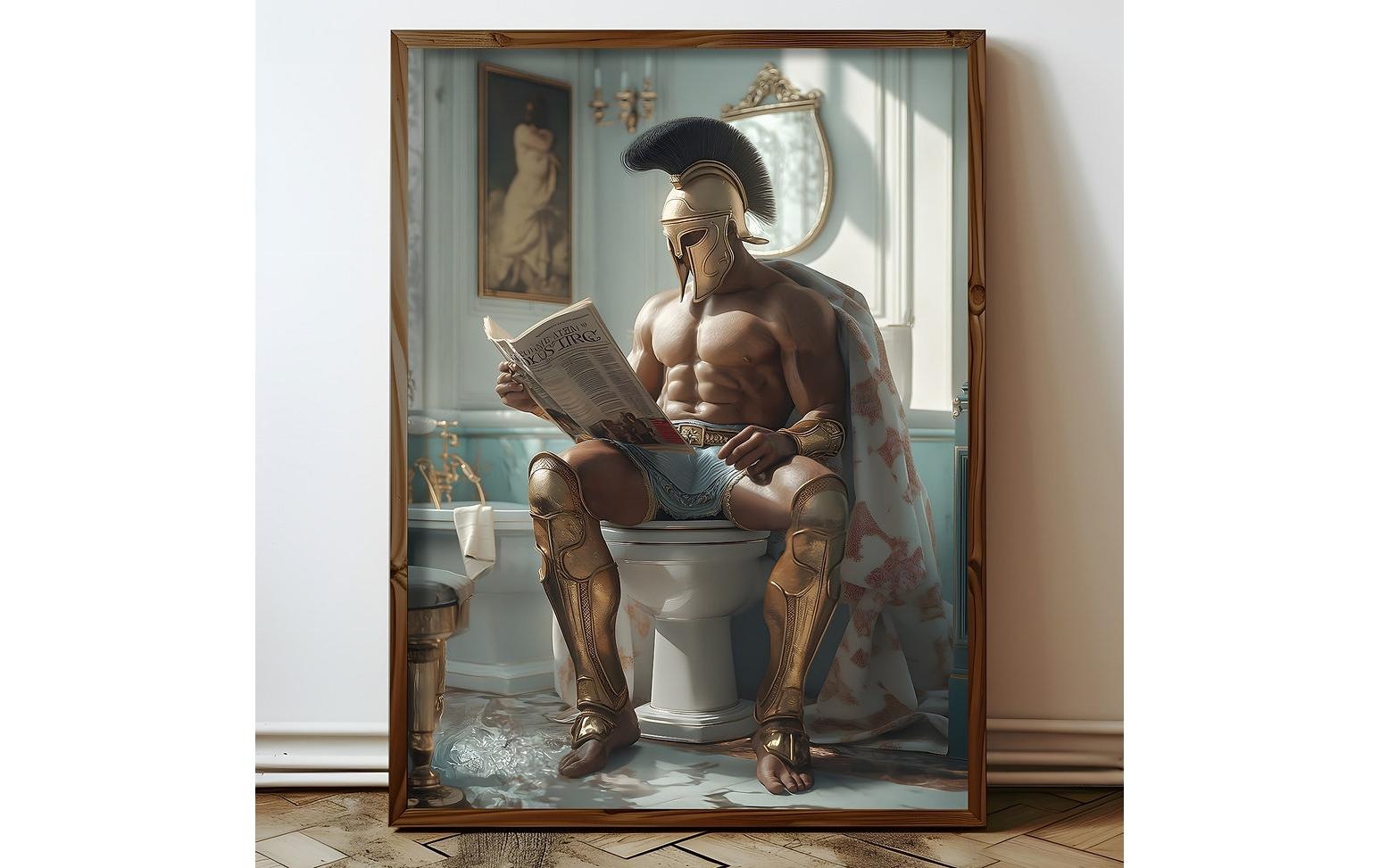 Wandbild »Wallxpert Held«, Figuren