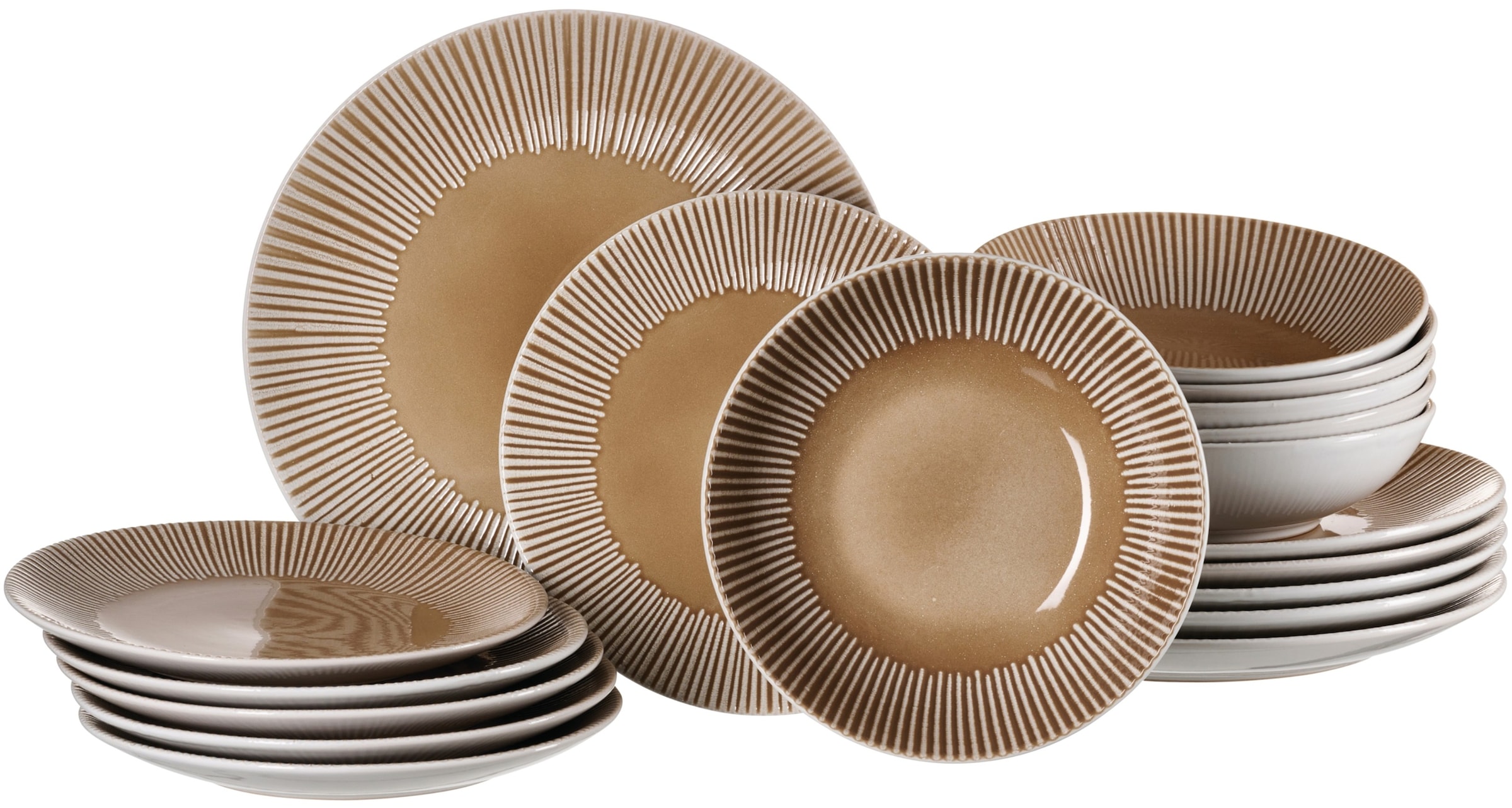 Ritzenhoff & Breker Tafelservice »Banda« aus Steingut für 6 Personen