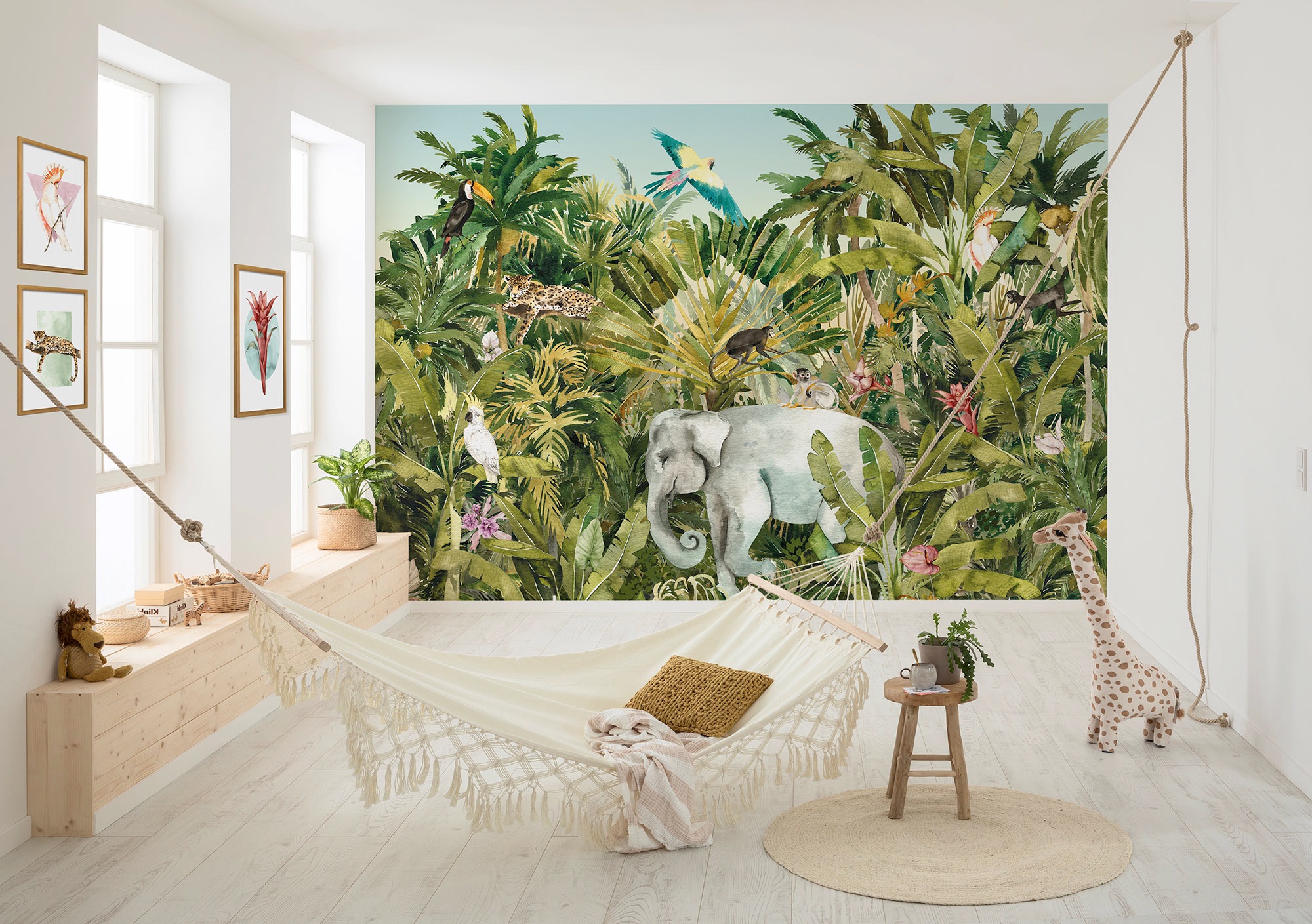 Komar Bild »Cute Cacadoo« Natur 1 Stk. tlg. Wandbild zur Dekoration - ohne Rahmen