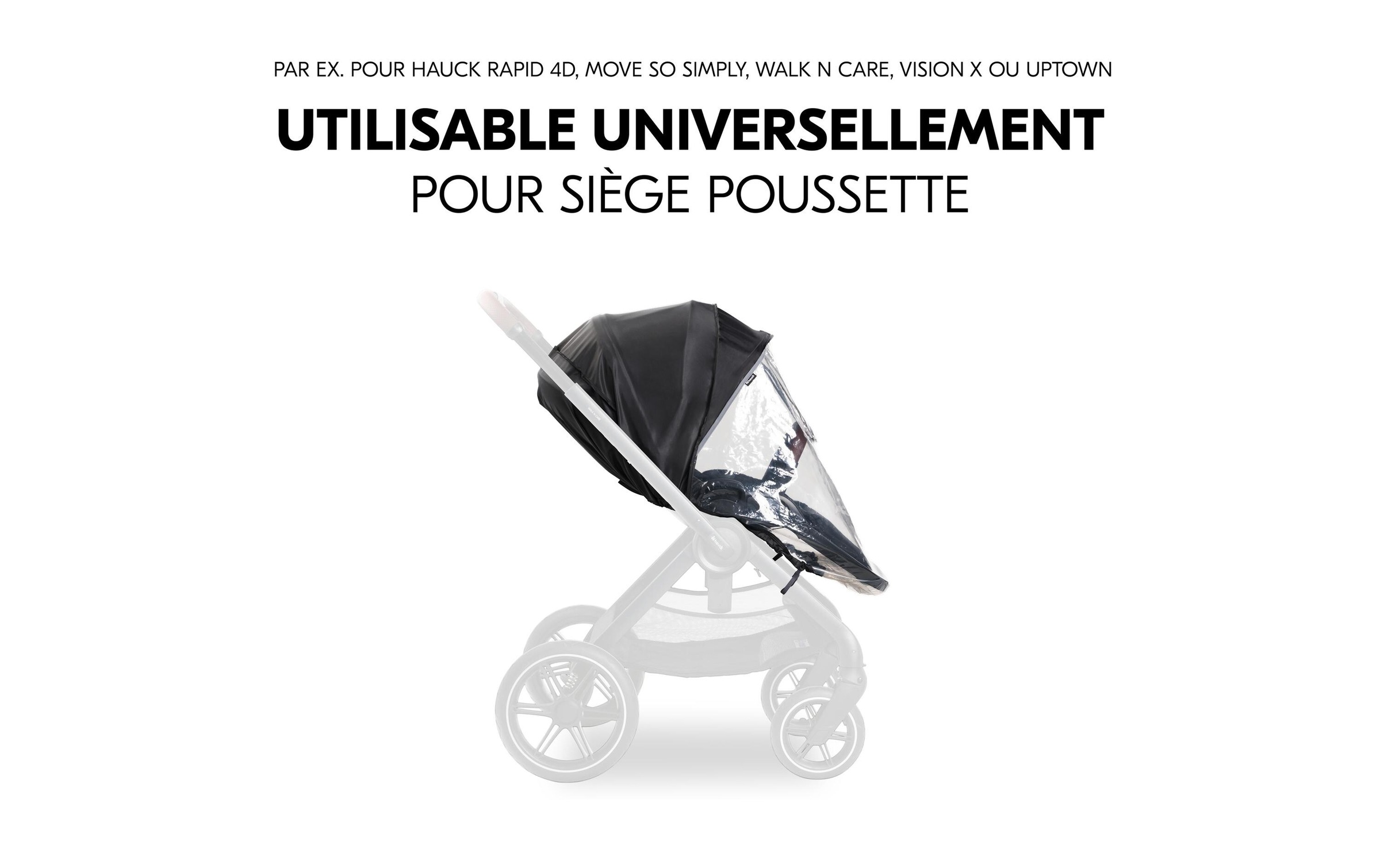 Hauck »Pushchair Seat Raincover«