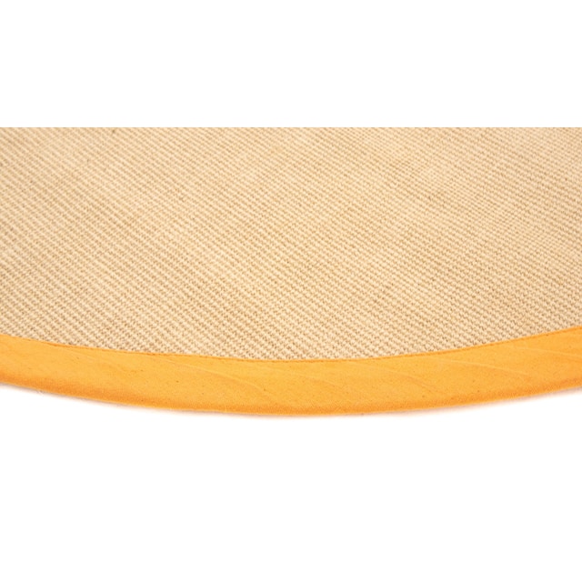 carpetfine Sisalteppich »Sisal«, rund, mit farbiger Bordüre, Anti-Rutsch  Rückseite bequem kaufen