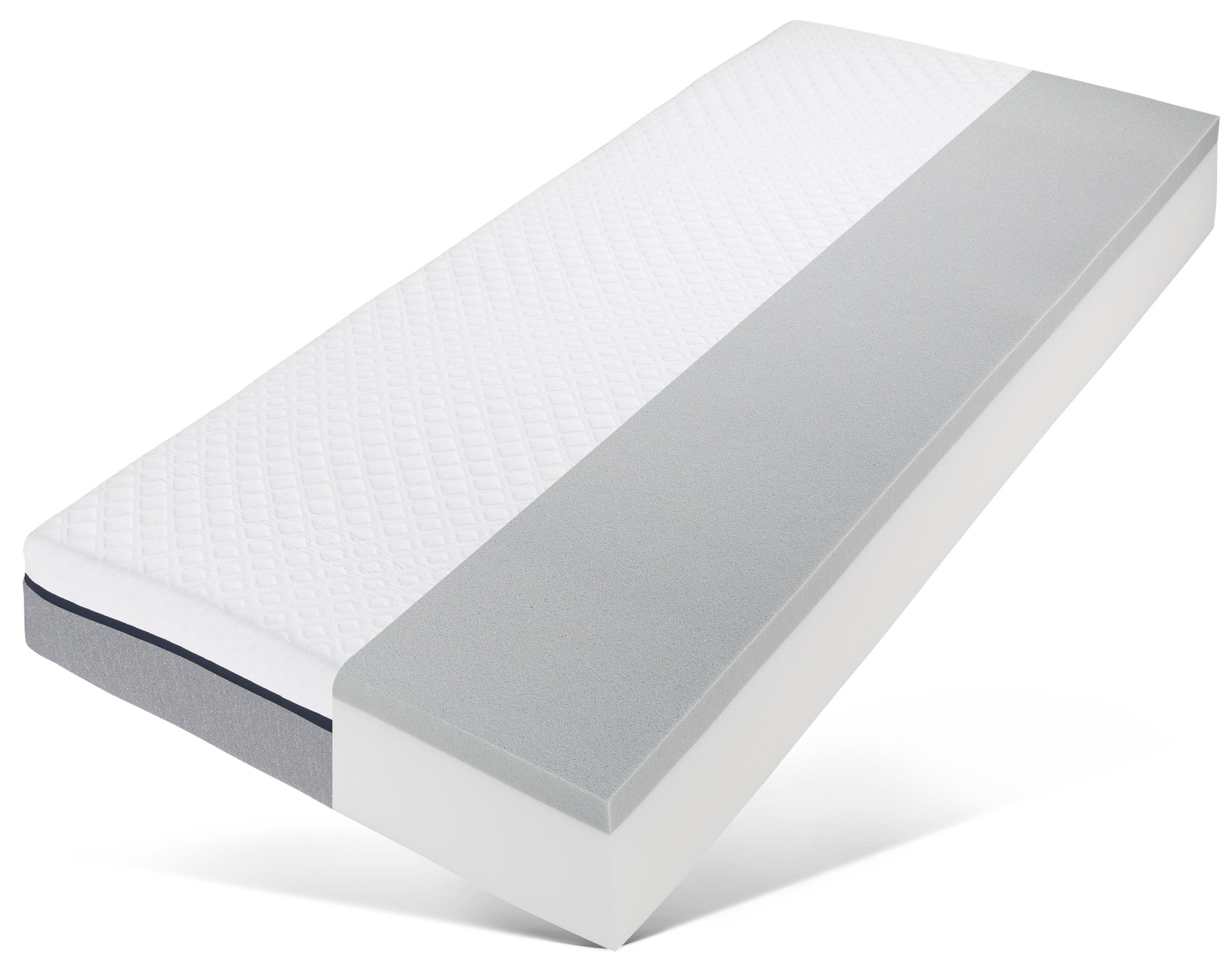 Image of my home Komfortschaummatratze »Trassy«, 25 cm cm hoch, (1 St.), Wendematratze mit zwei unterschiedlich festen Liegeseiten bei Ackermann Versand Schweiz