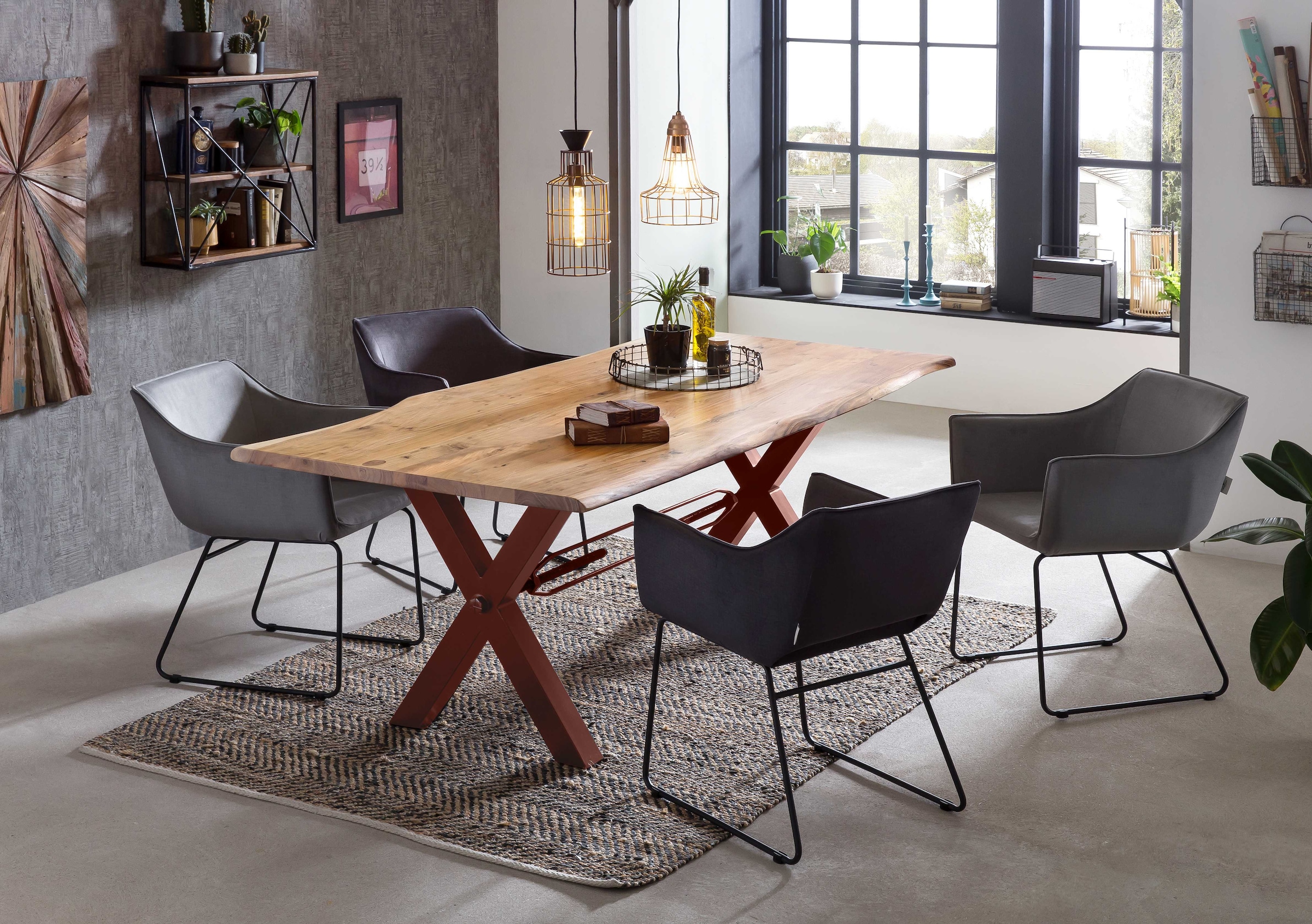 SIT Tischbein 1 Stk. tlg. im Industrial-Stil
