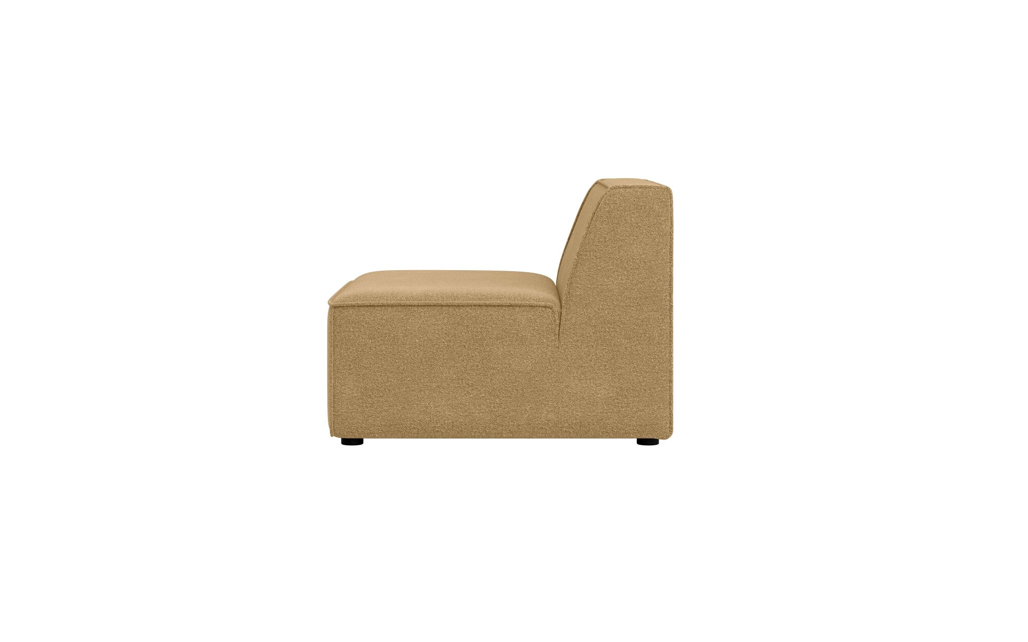 INOSIGN Sessel »Bequemer Sessel Cavan, Masse B/T/H: 90/90/72 cm«, ohne Armlehne, mit Wellenunterfederung, auch in Bouclé