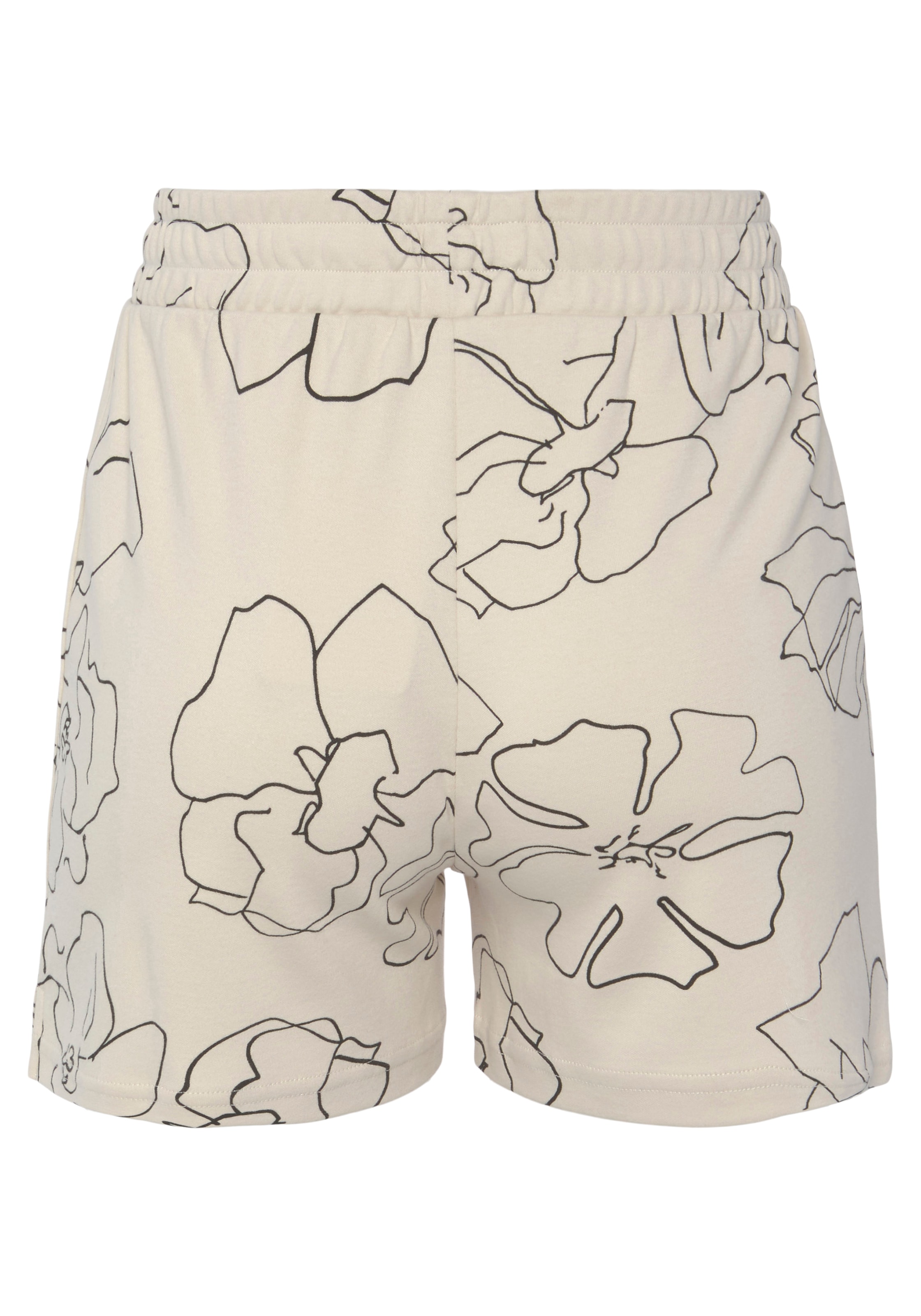 LASCANA Sweatshorts, mit Allover Blütendruck, Loungewear