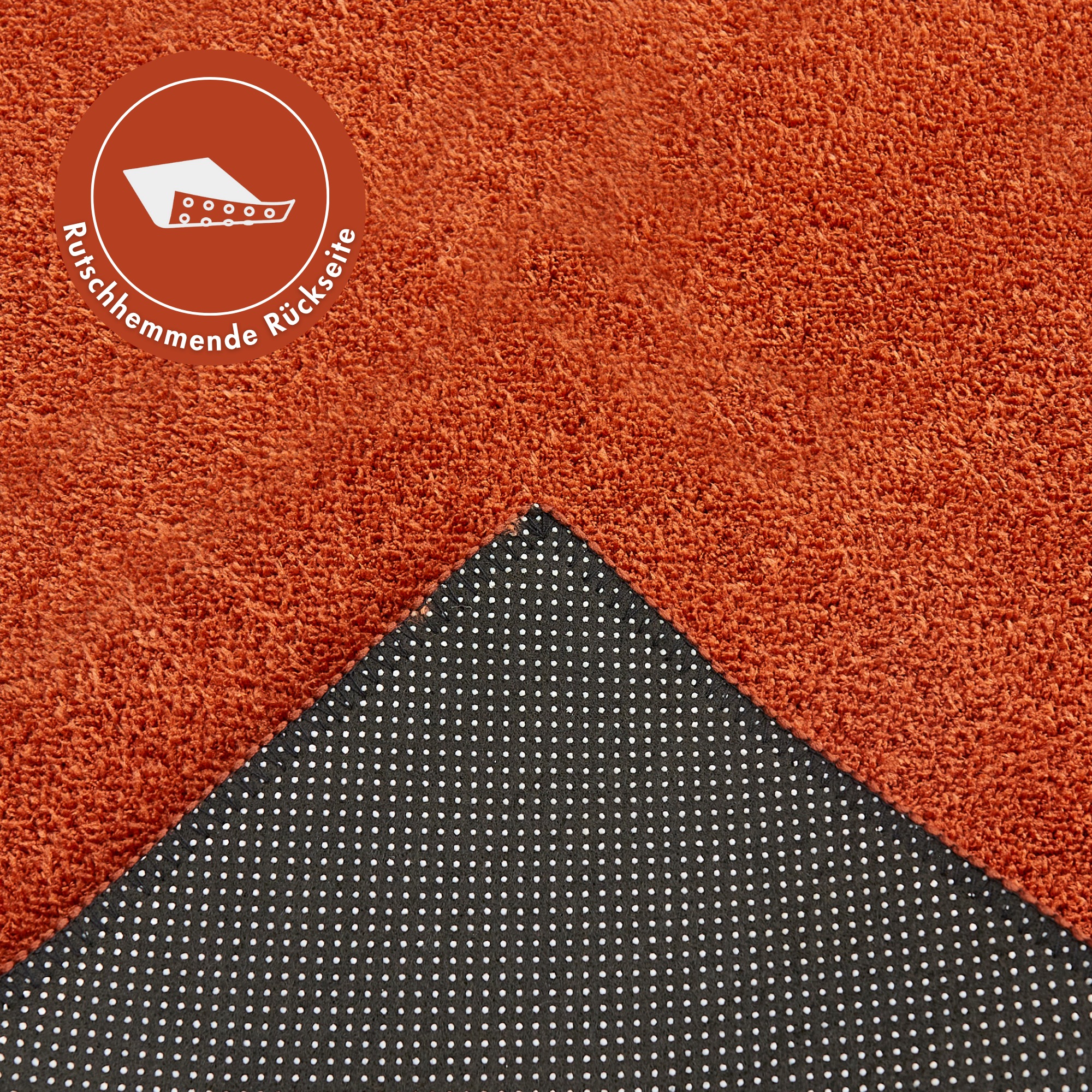 Andiamo Tapis »Arezzo« Rectangulaire 16 mm Höhe Uni Farben, weicher Flor, waschbar, ideal im Wohnzimmer & Schlafzimmer