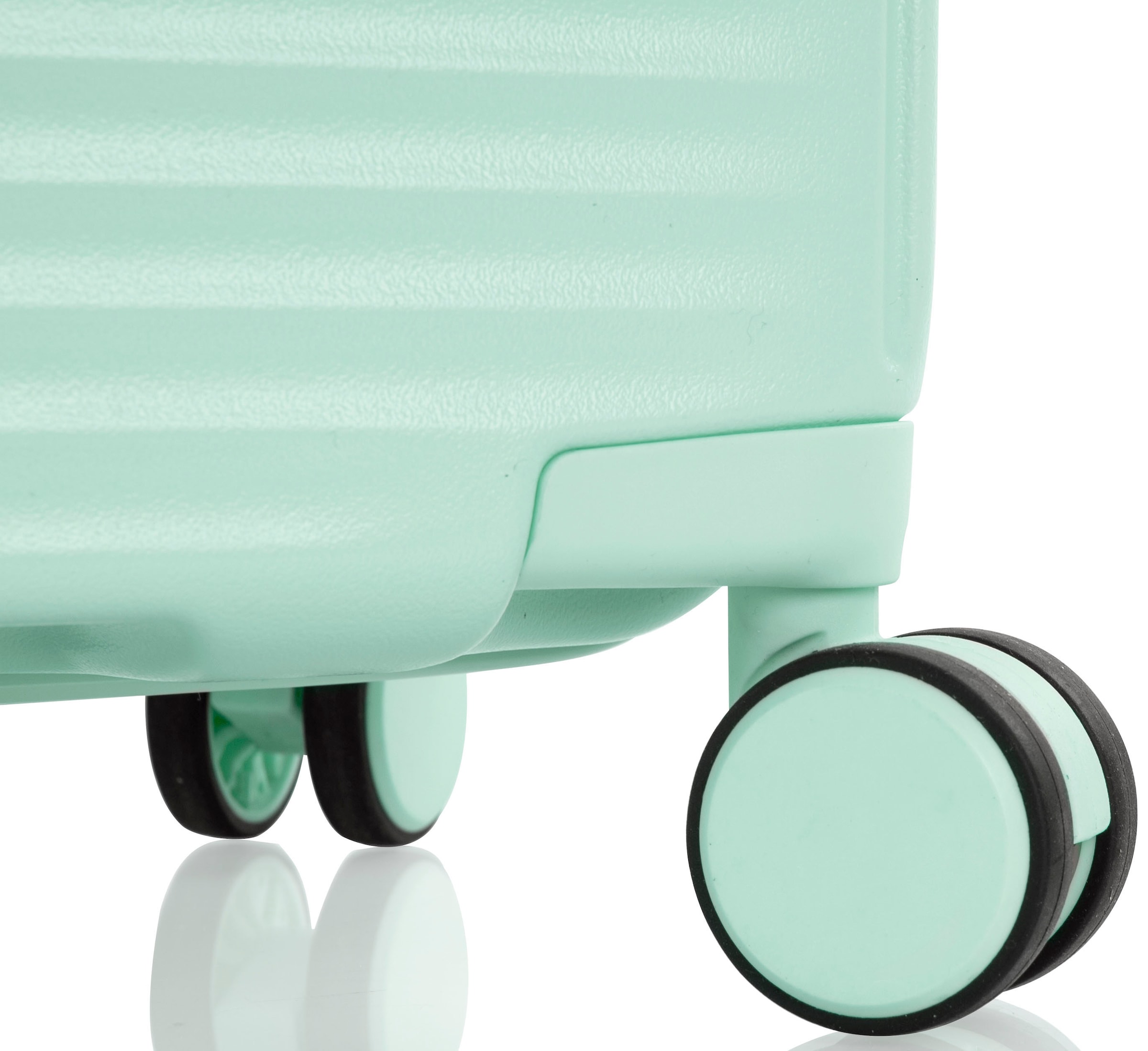 Heys Hartschalen-Trolley »Pastel, in verschiedenen Farben und Grössen«, 4 Rollen, Heys x Joachim Llambi Handgepäck-Koffer TSA Schloss Volumenerweiterung