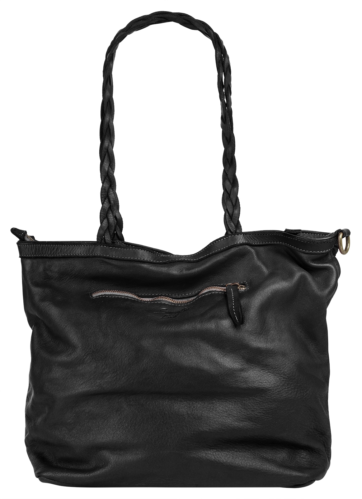 Samantha Look Shopper, echt Leder, Made in Italy