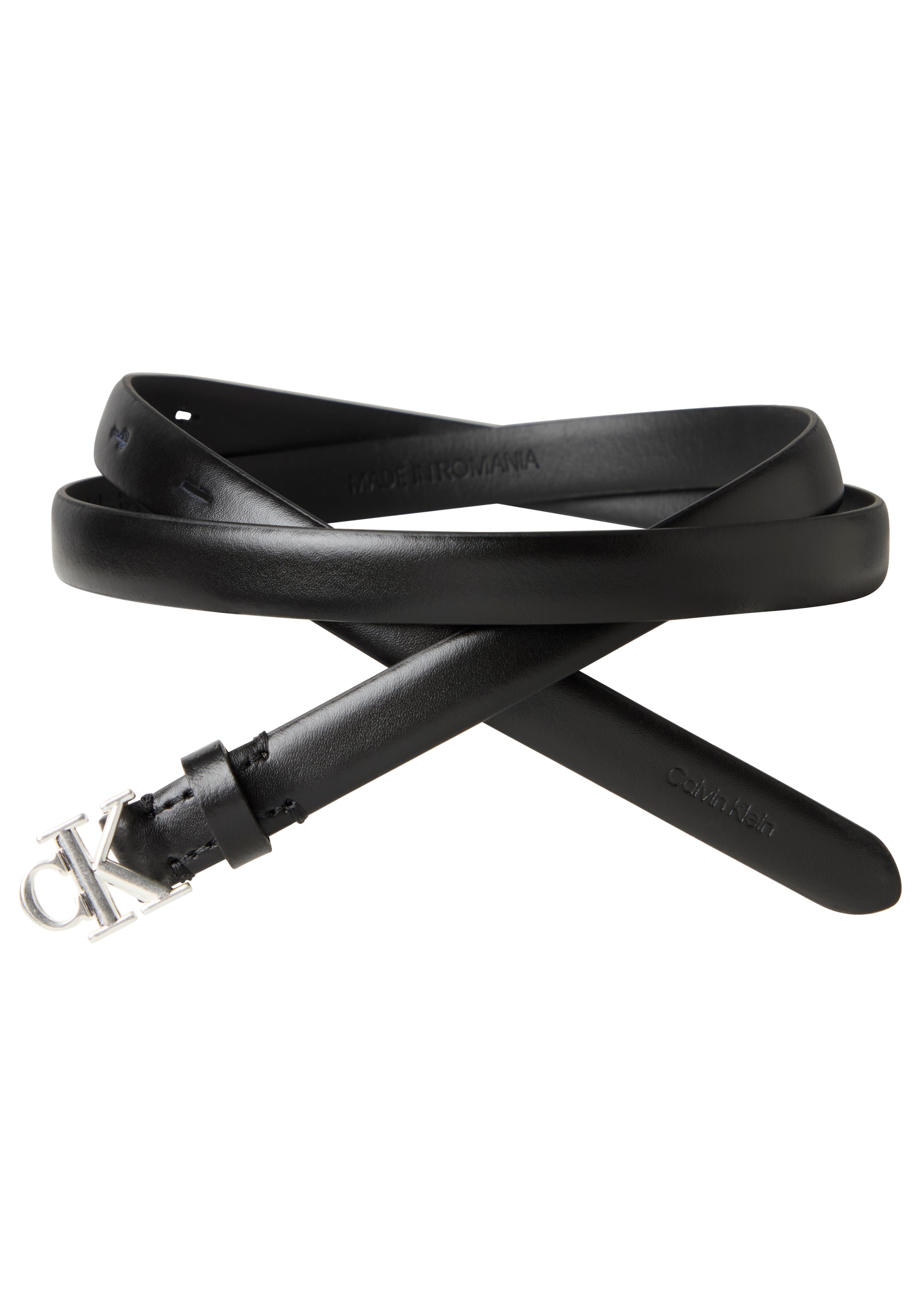 Image of Calvin Klein Ledergürtel "CK BUCKLE 15MM FIXED BELT" Grössenverstellbar