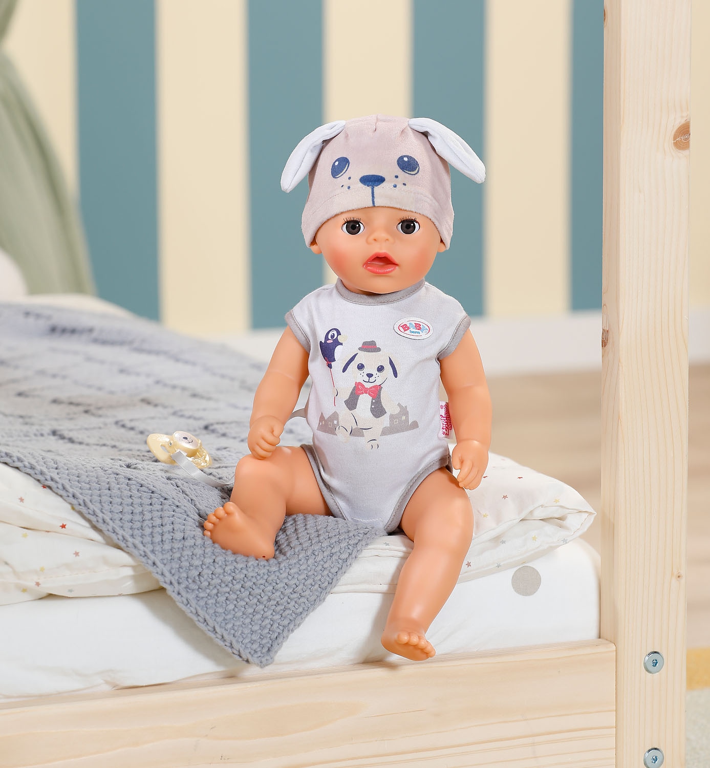 Baby Born Poupée bébé »Lukas, Hund, 36cm«