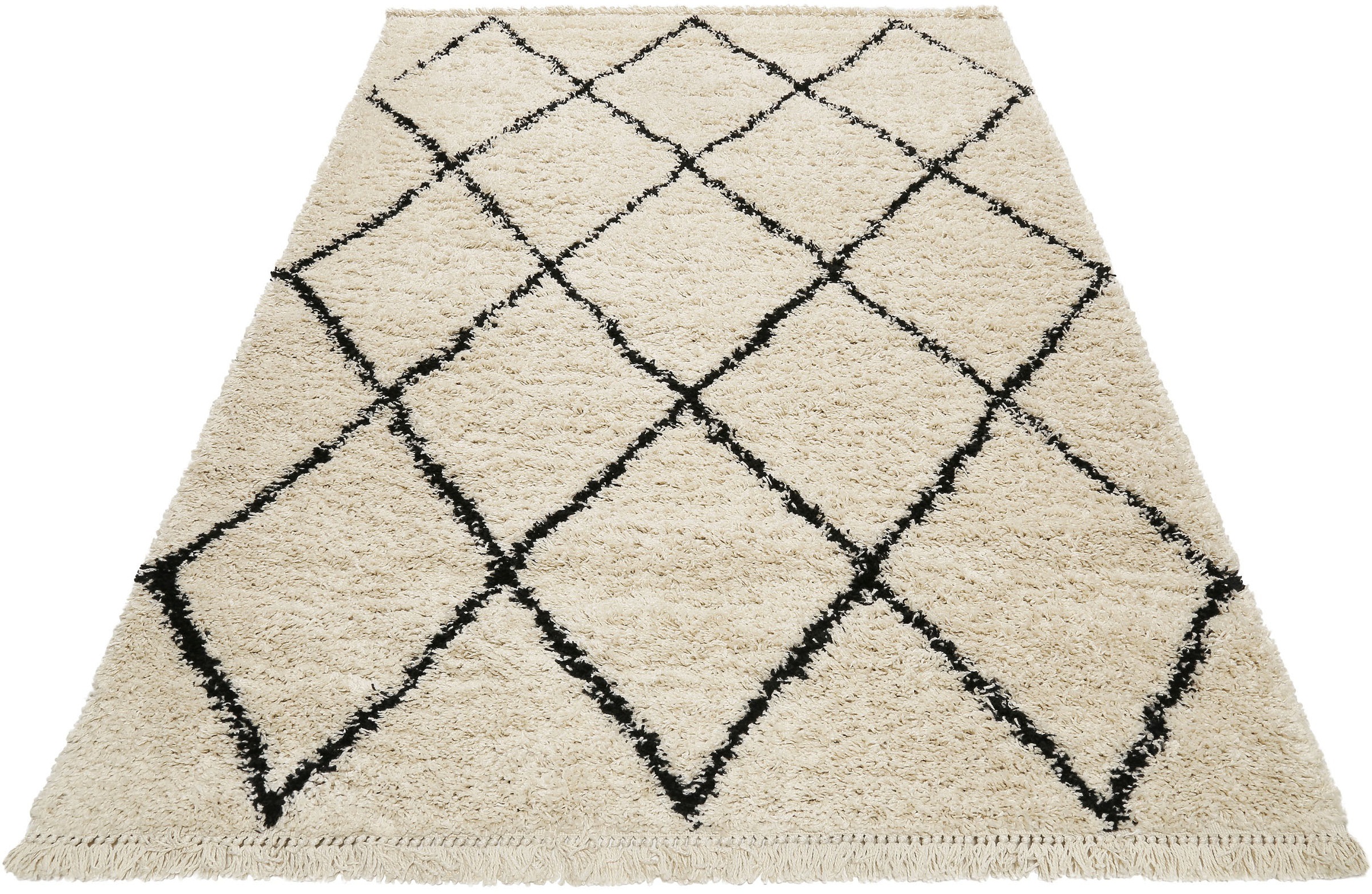 Image of Wecon home Hochflor-Teppich »STUDIO two«, rechteckig, 35 mm Höhe, Wohnzimmer, Berber Optik bei Ackermann Versand Schweiz