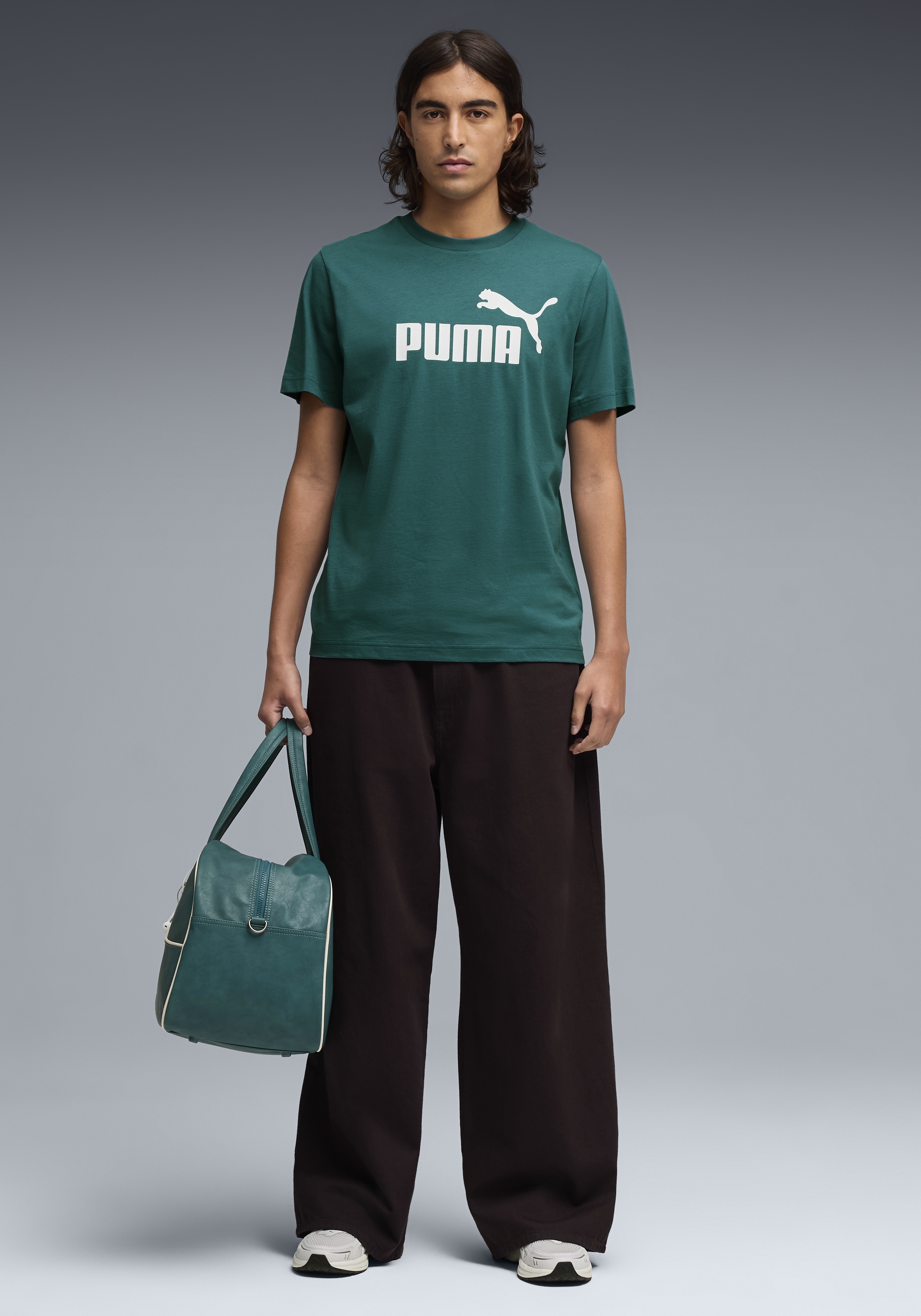 PUMA T-shirt »ESS NO. 1 LOGO TEE (S)« Regular Fit, Kurzarm, Rundhalsausschnitt, für Erwachsene