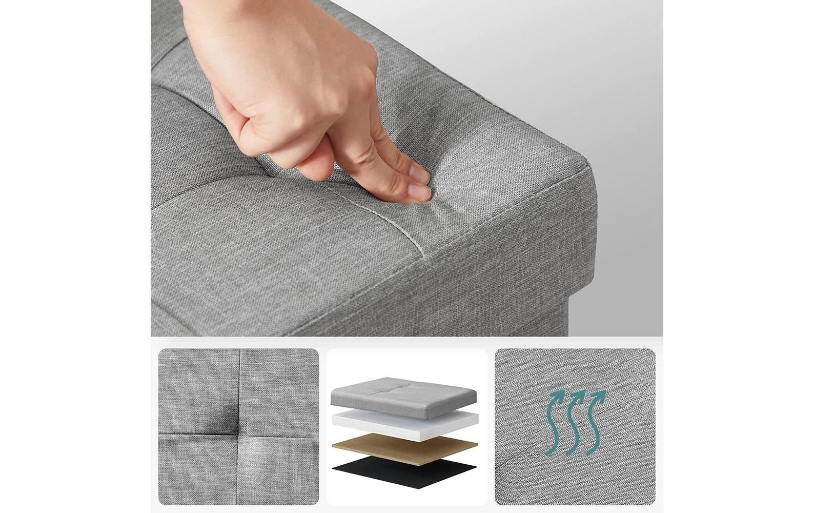 SONGMICS Sitztruhe »110 x 38 cm«
