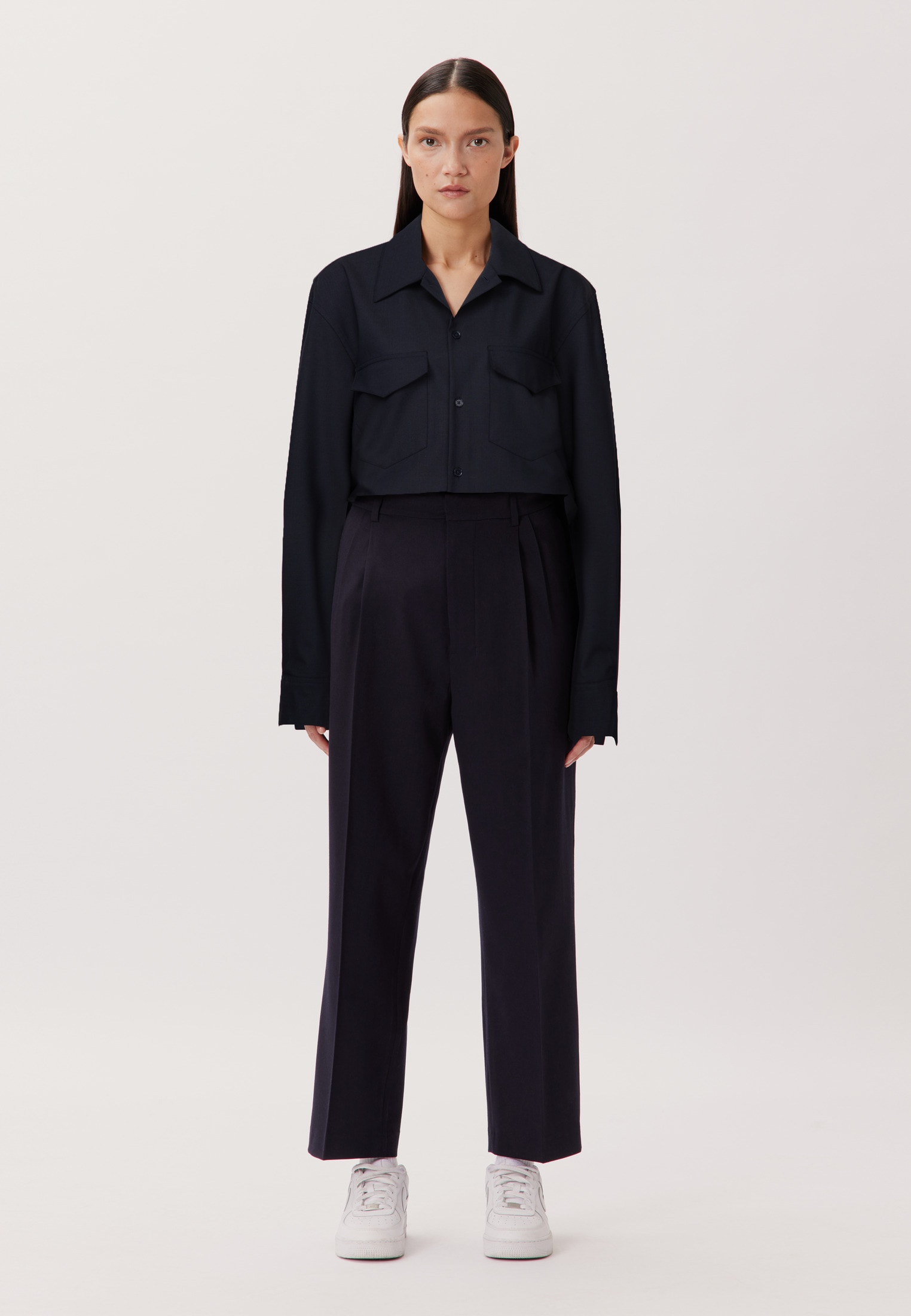 studio seidensticker Businesshemd »Studio« Regular 1/1 Reverskragen Uni