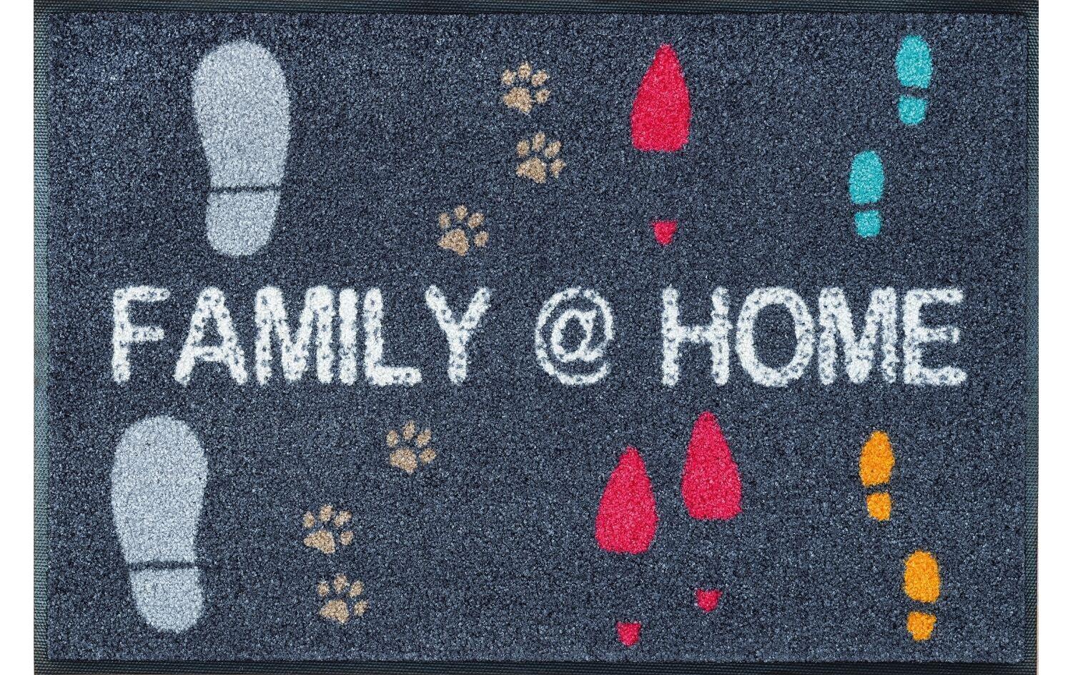 Image of wash+dry by Kleen-Tex Fussmatte »Family Home 50«, quadratisch, - mm Höhe bei Ackermann Versand Schweiz