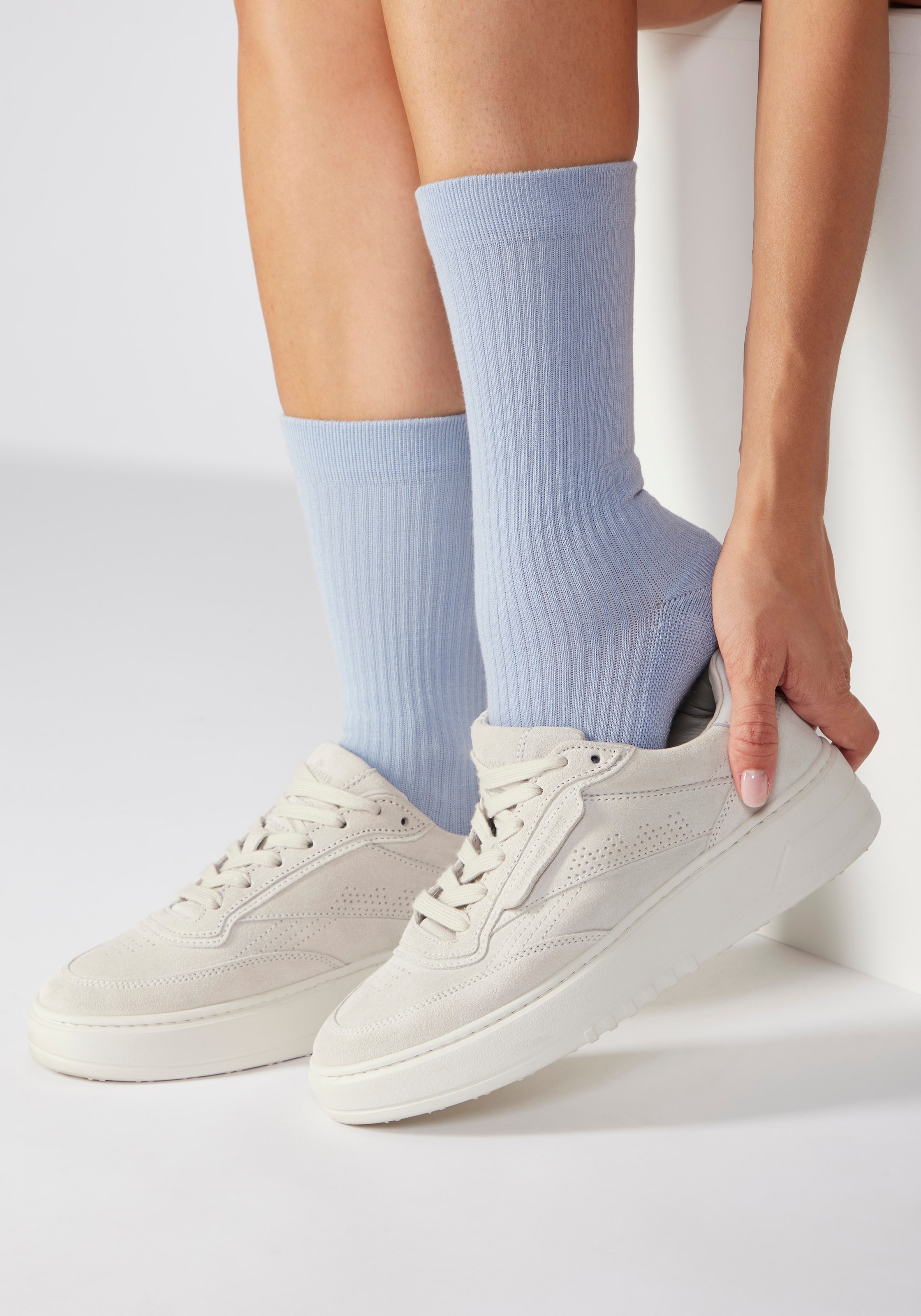 Copenhagen Studios Tennissocken Packung, 3 Stk. tlg. mit grossem Schriftzug