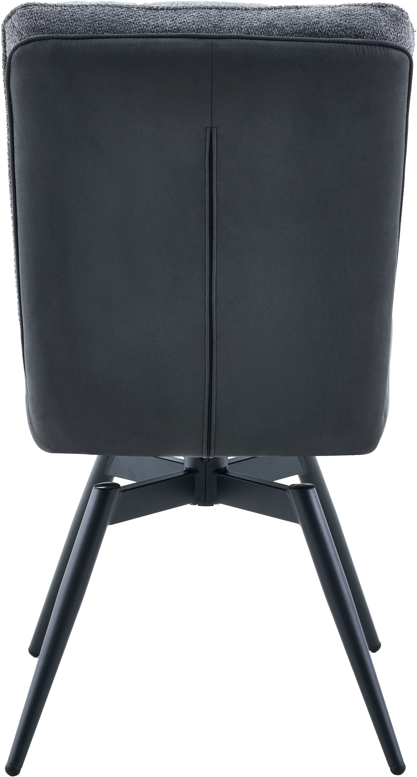 HELA 4-Fussstuhl »TOMAR« () 2 Stk.XL Sitzbreite, 360° drehbar, mit Federkorb, Materialkombi