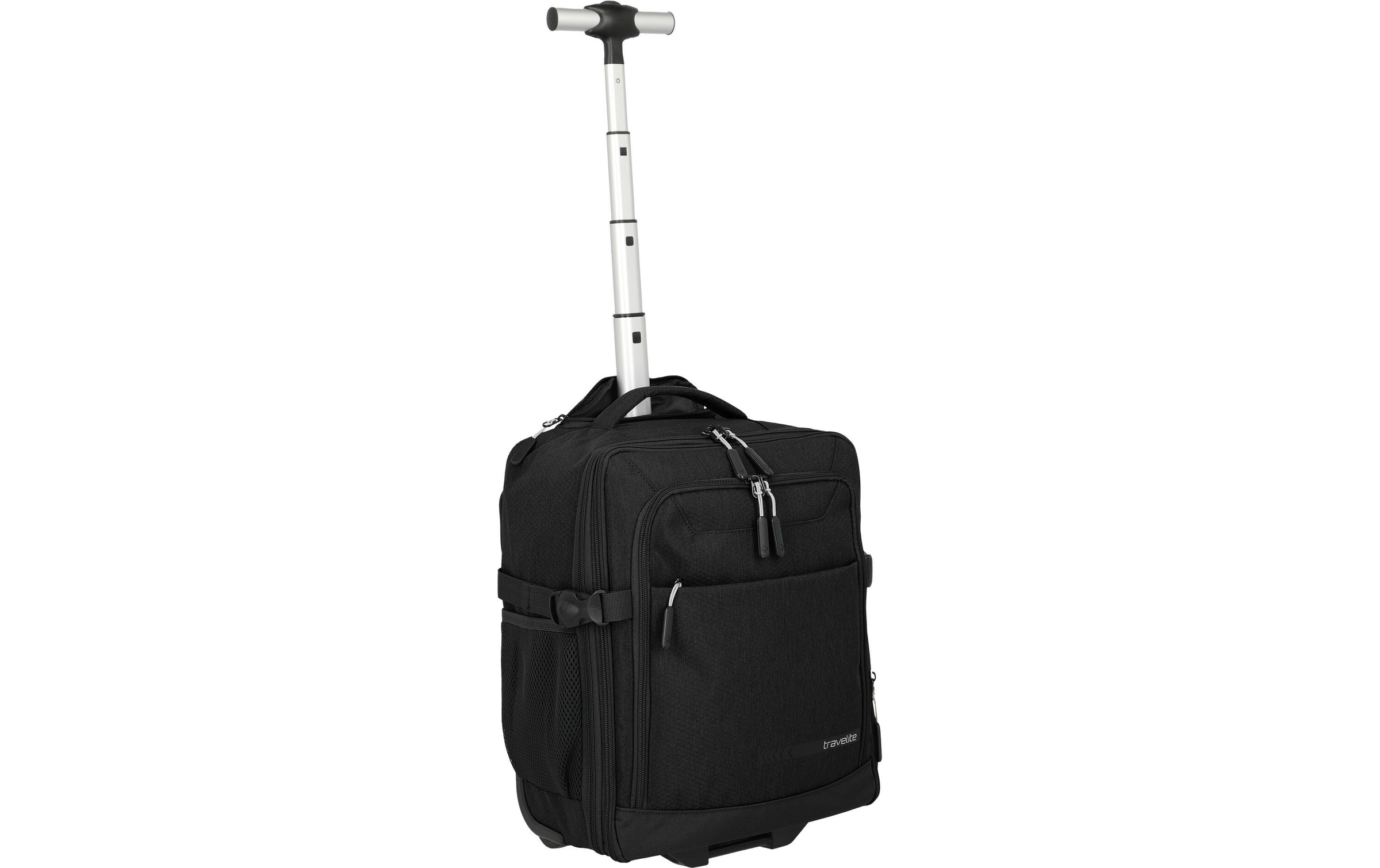 travelite Trolley »Kick Off Backpack 28 l« 28 l 2 Rollen Widerstandsfähige Materialien