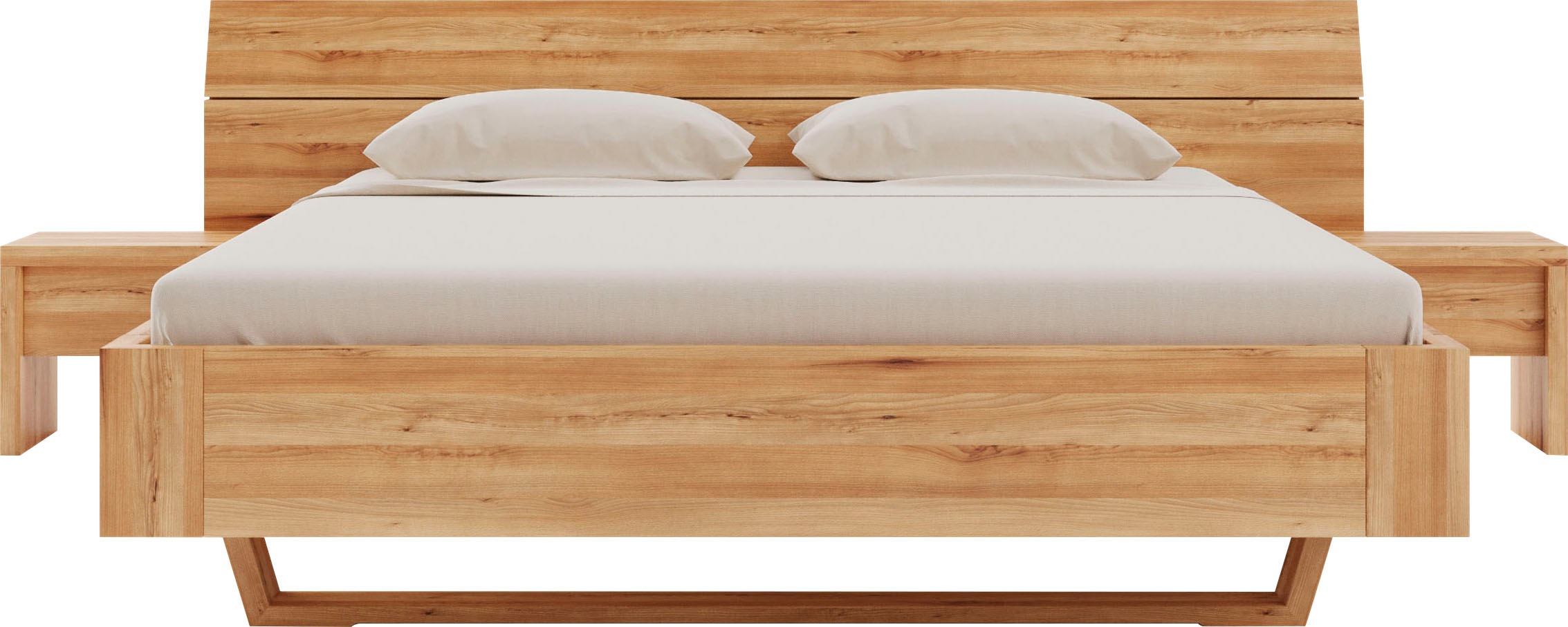 Image of Home affaire Massivholzbett »Lena K«, (3 St.), aus Massivholz Kernbuche oder Wildeiche bei Ackermann Versand Schweiz