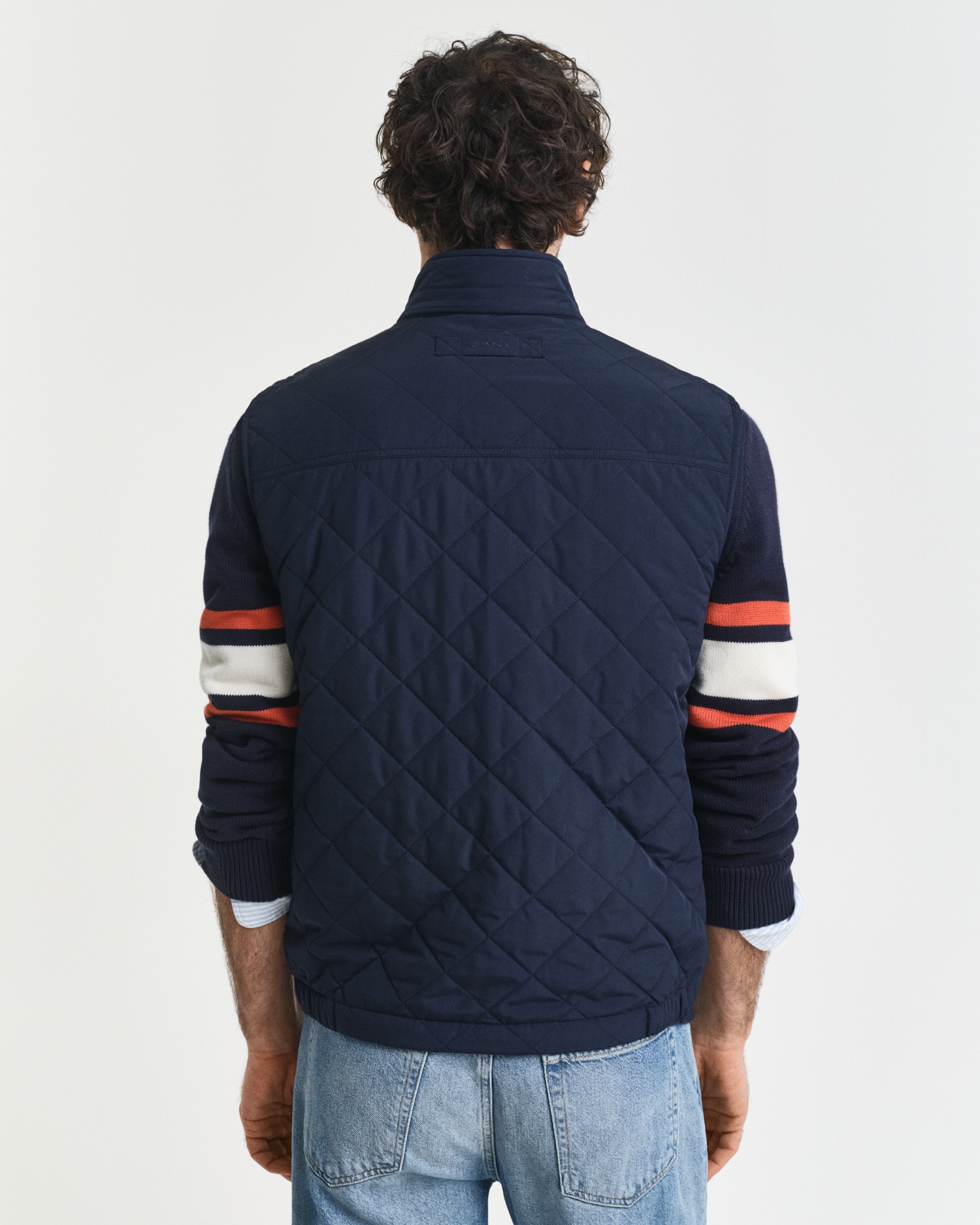 Gant Steppweste »QUILTED WINDCHEATER VEST«, mit Wattierung aus recyceltem Polyester