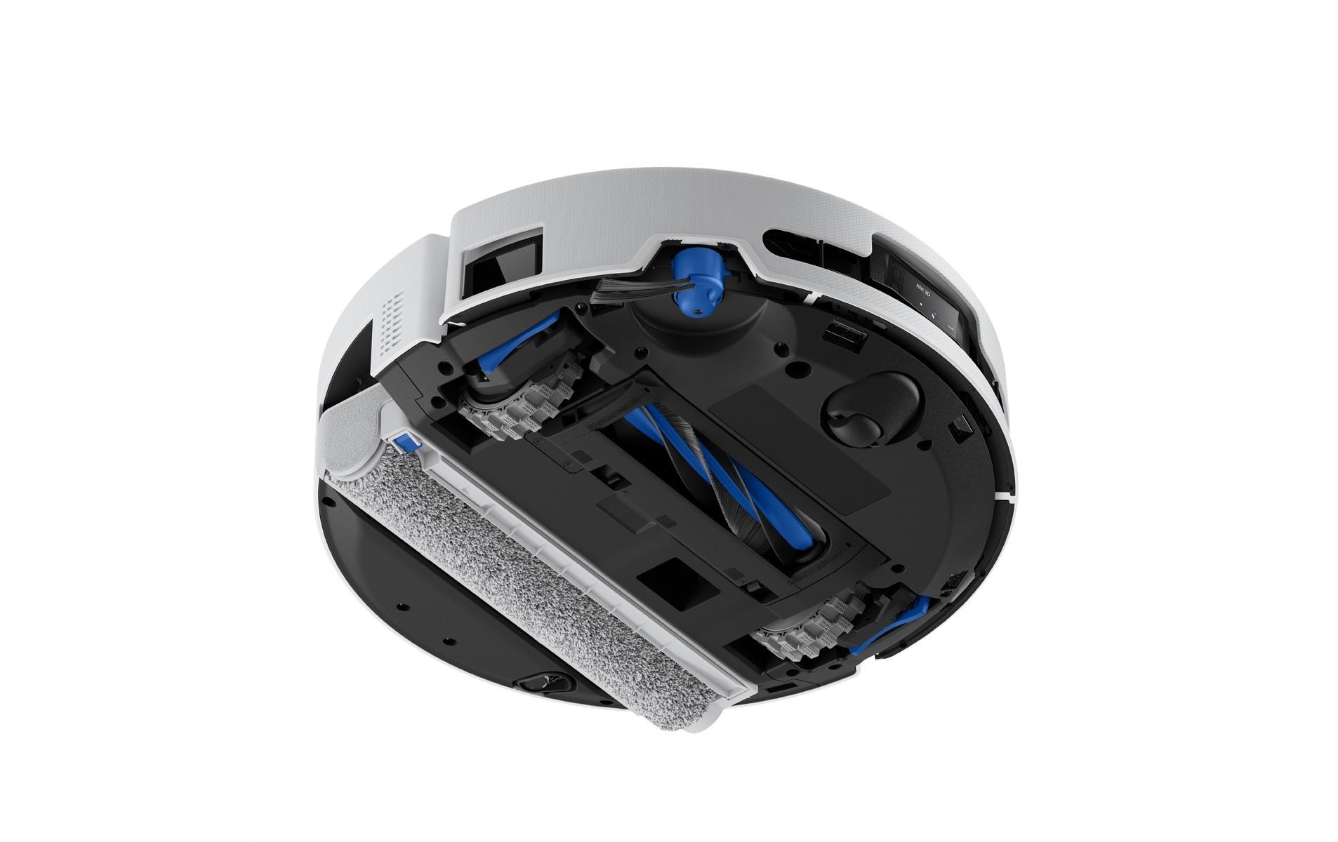 ECOVACS Robot d'aspiration eau et poussière »DEEBOT T90 PRO OMNI (Black)« robot aspirateur et laveur avec station tout-en-un et puissance d'aspiration de 30 000 Pa