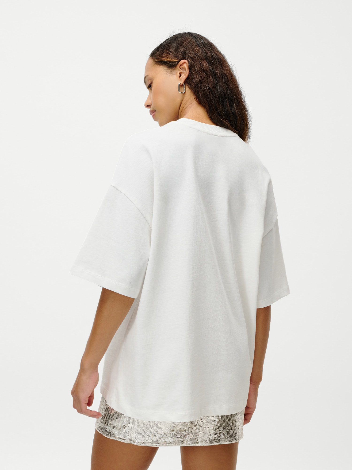 LeGer T-Shirt »Simona T-Shirt« Mit grossem Print, lockere Form