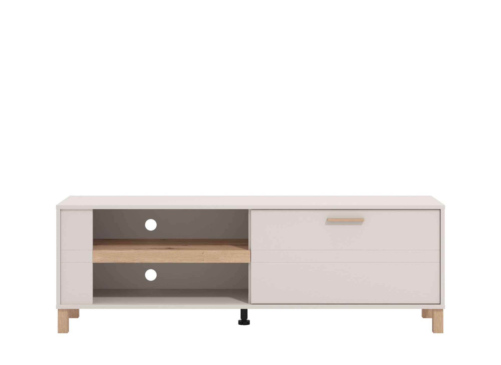 Home affaire Tableau TV »Sheffield TV-Bank, TV-Schrank, TV-Lowboard, TV-Möbel, Breite 157 cm« Klapptür, 2D-beschichtetes MDF-Profil, Heissprägedetails