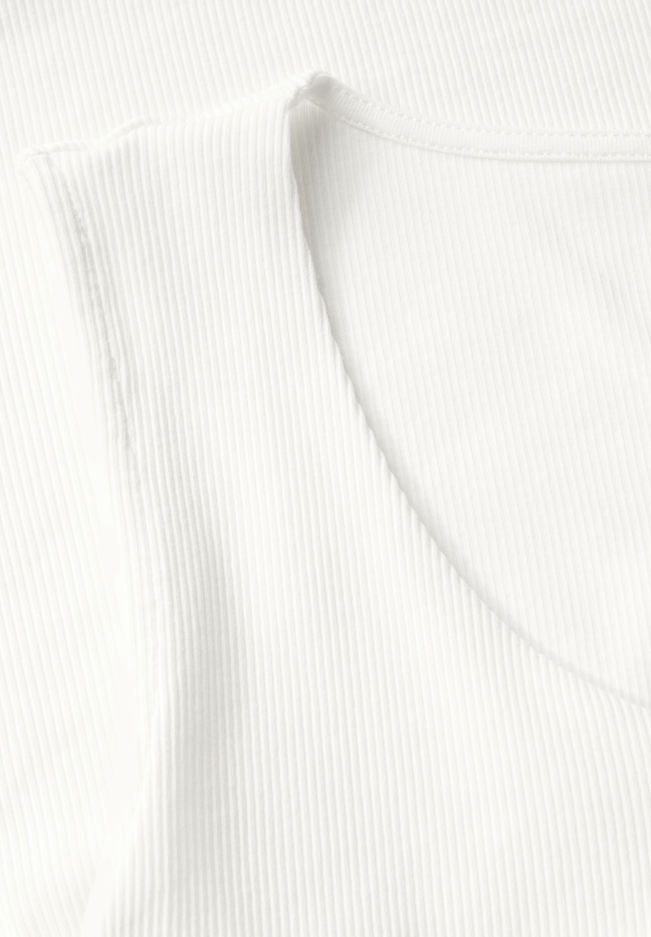 STREET ONE Shirttop »GANIA«, mit Herzausschnitt und Stretch