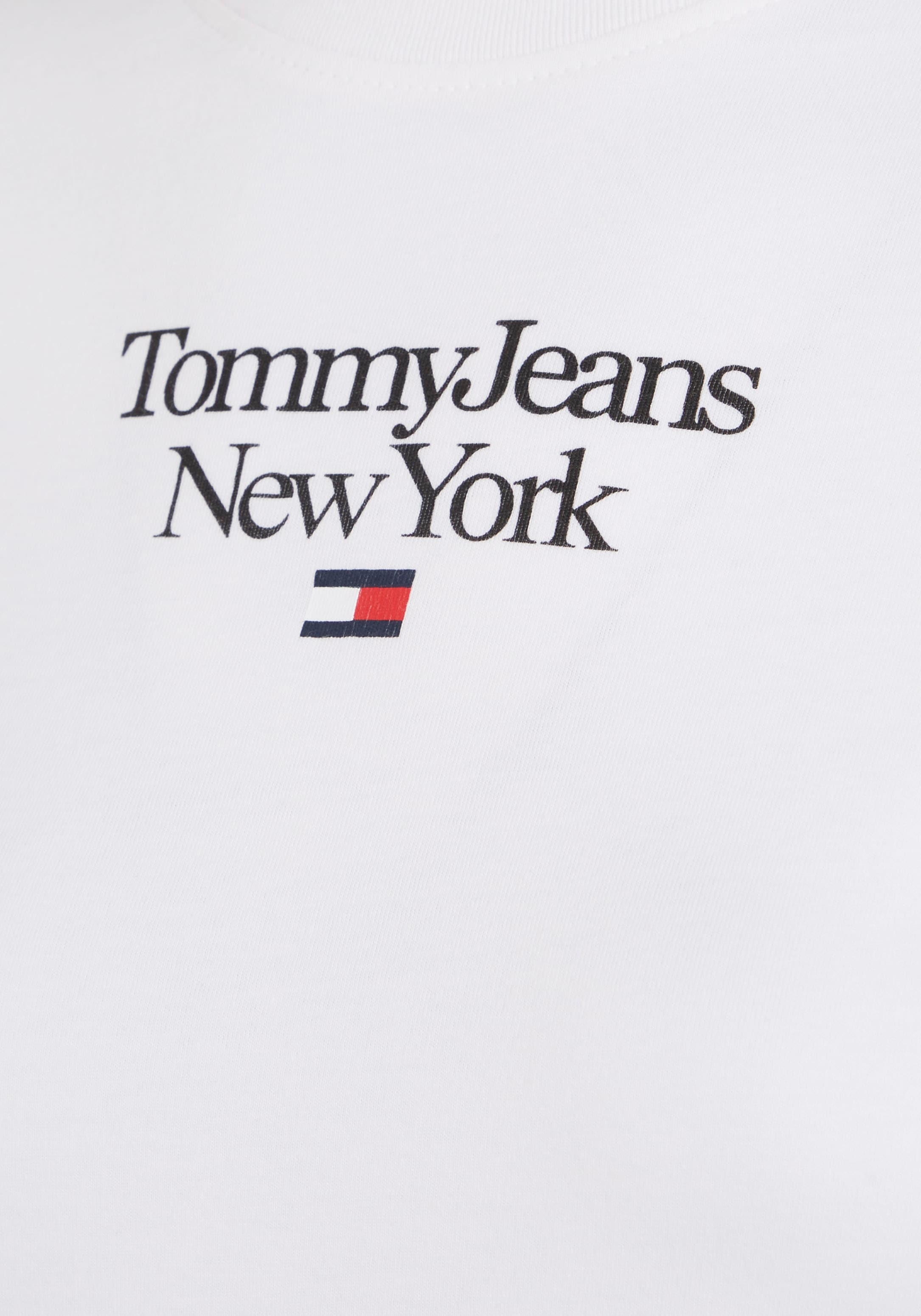 ♕ Tommy Jeans Langarmshirt »TJW BBY ESSENTIAL LOGO 1 LS«, mit Tommy Jeans  Logo-Frontdruck versandkostenfrei kaufen | T-Shirts