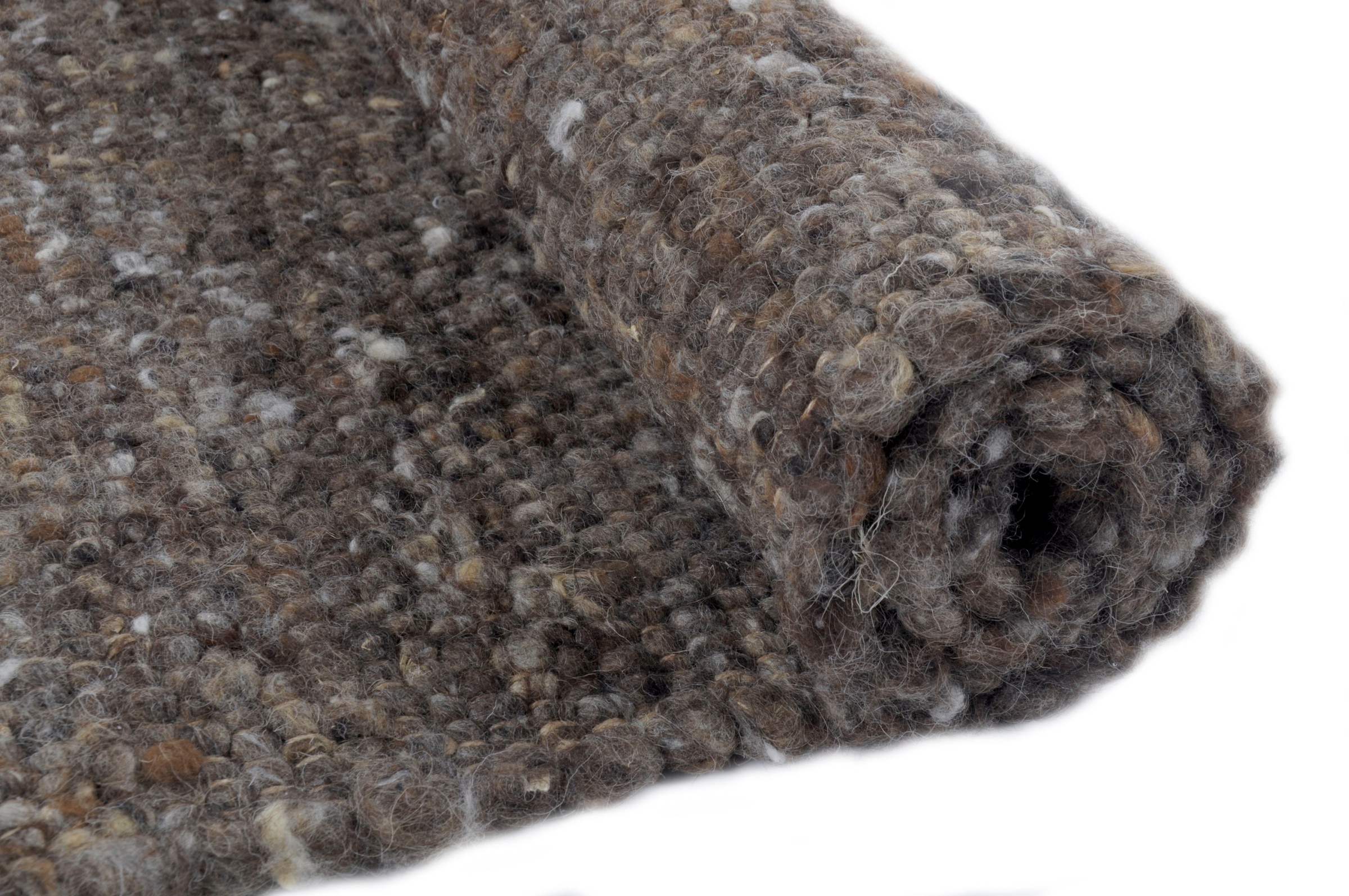 THEKO Tapis en laine »Allgäu Super, handgewebt« Rectangulaire 10 mm Höhe Handweb Teppich, reine Schurwolle, auch als Läufer, Kundenliebling