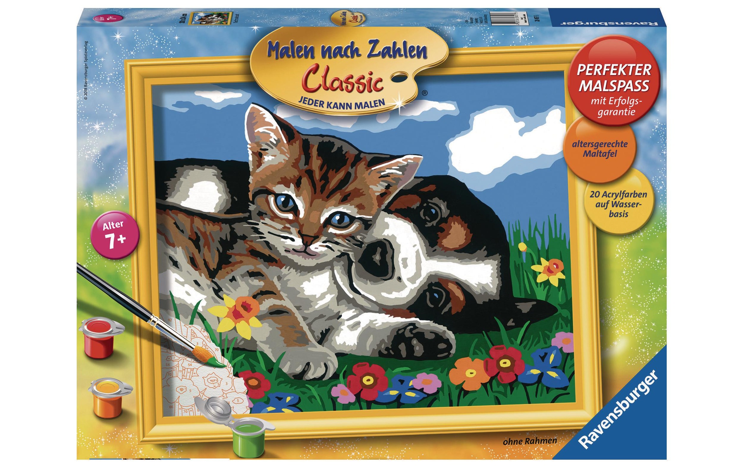 Image of Ravensburger Malen nach Zahlen »Tierfreundschaft« bei Ackermann Versand Schweiz