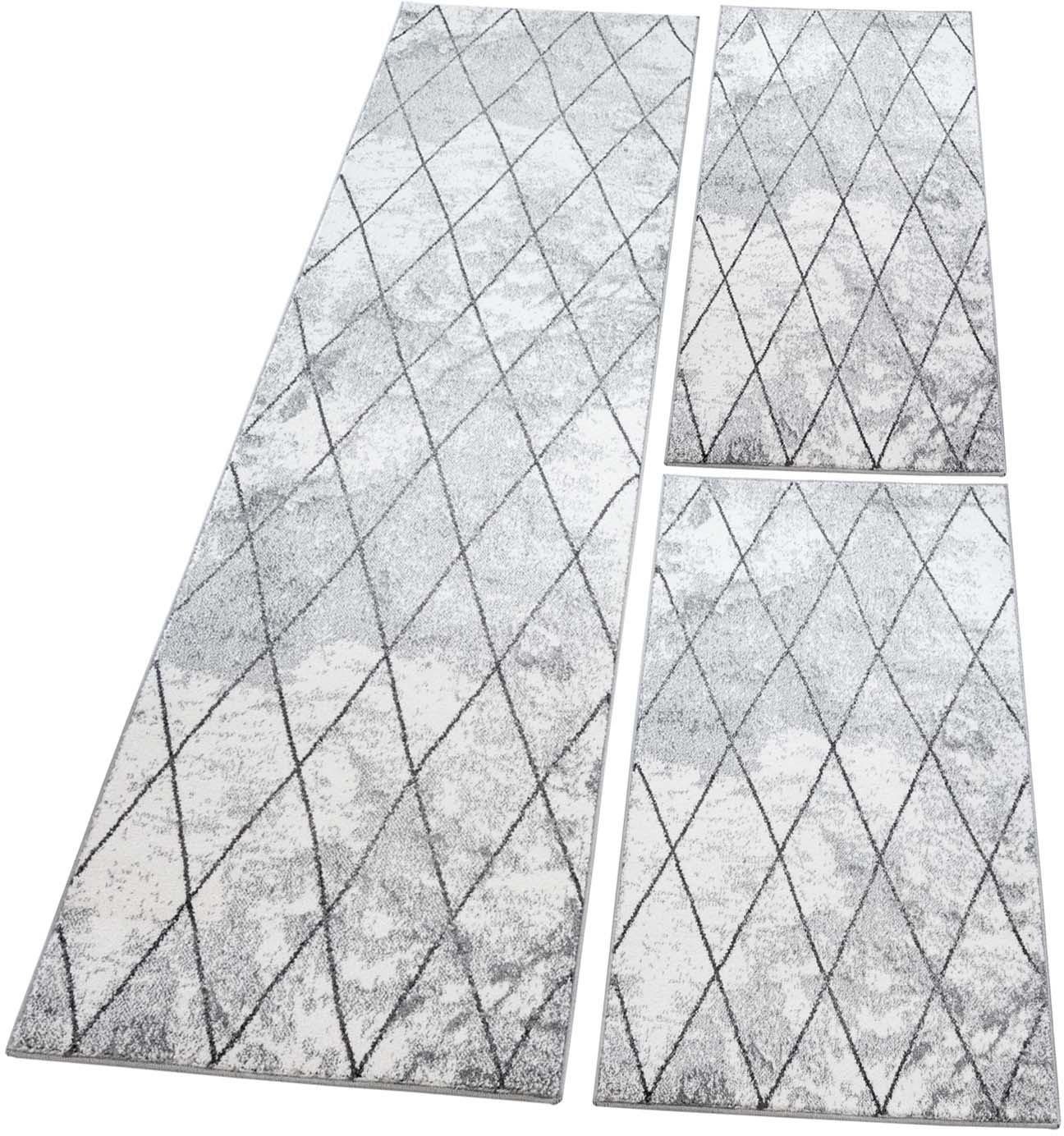 Image of Carpet City Bettumrandung »Moda 1532«, (3 tlg.), Wohnzimmer, Bettvorleger, Läufer-Set für das Schlafzimmer bei Ackermann Versand Schweiz