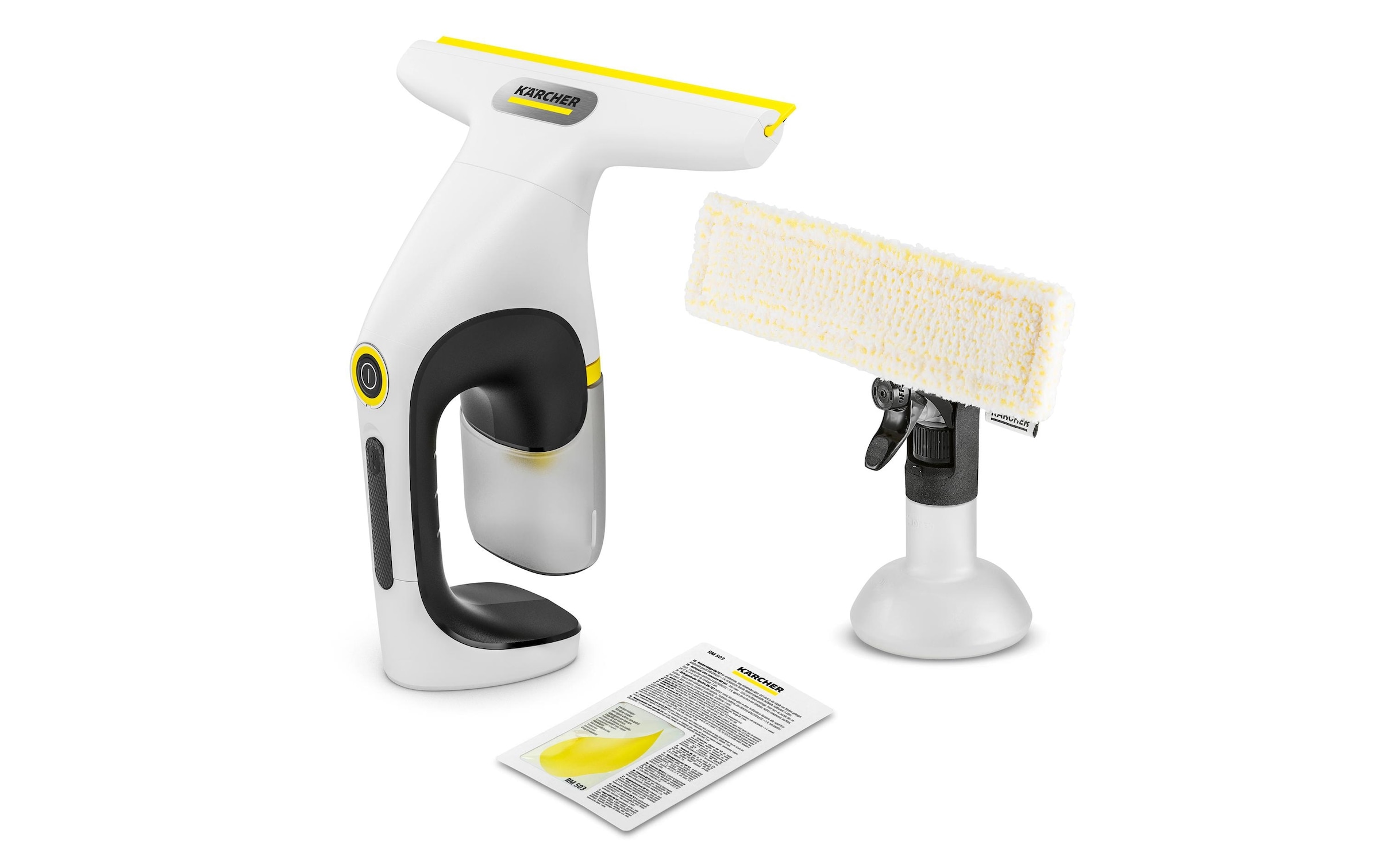 KÄRCHER Aspirateur de vitres sans fil »WV 1 Compact Care« Akku-Fenstersauger mit 360 Grad Comfort Clean