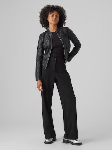 Vero Moda Veste en imitation cuir »VMFAVODONA AW23 COATED JACKET NOOS«