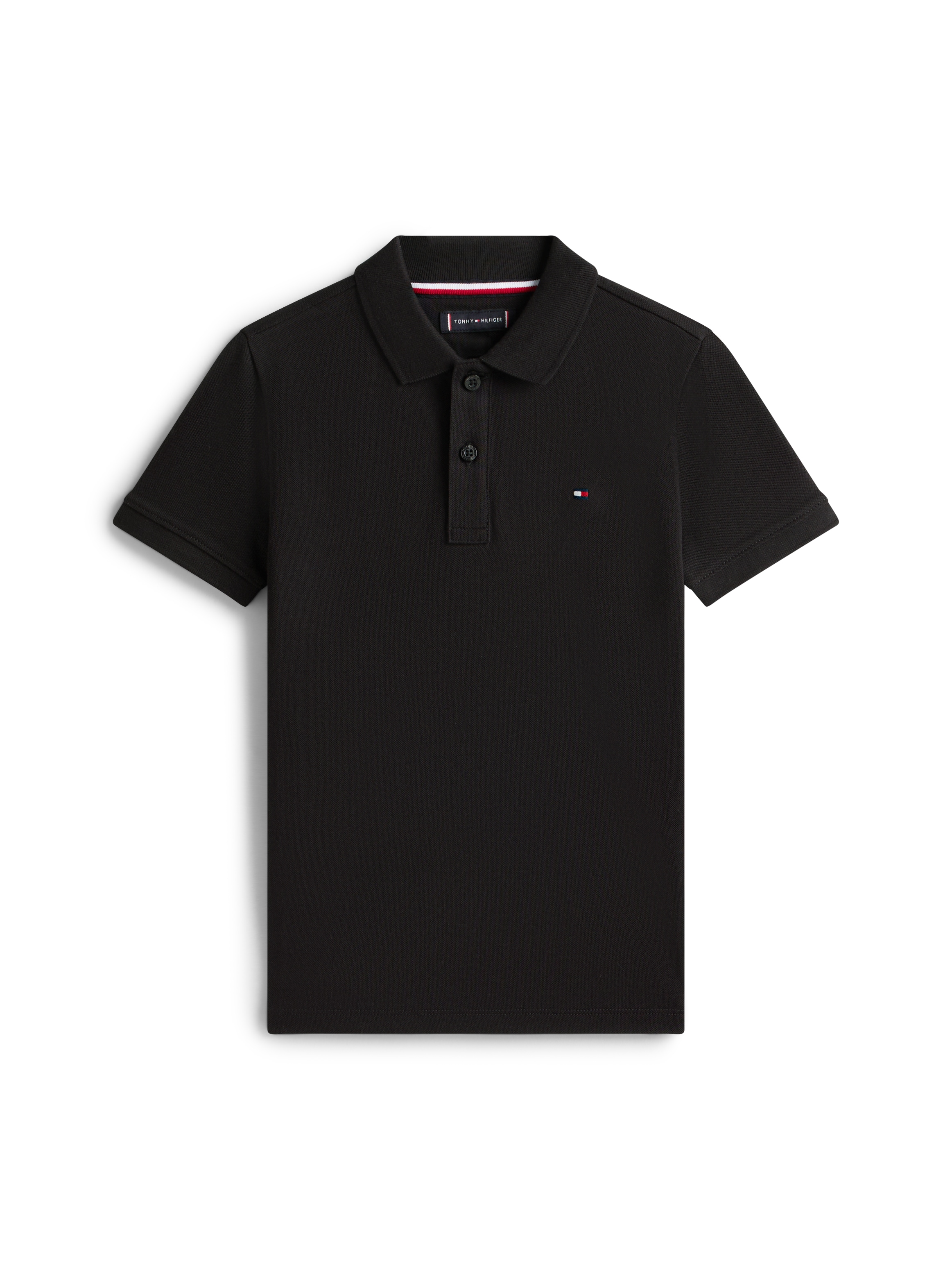 Tommy Hilfiger Poloshirt »FLAG POLO SS« mit Logostickerei