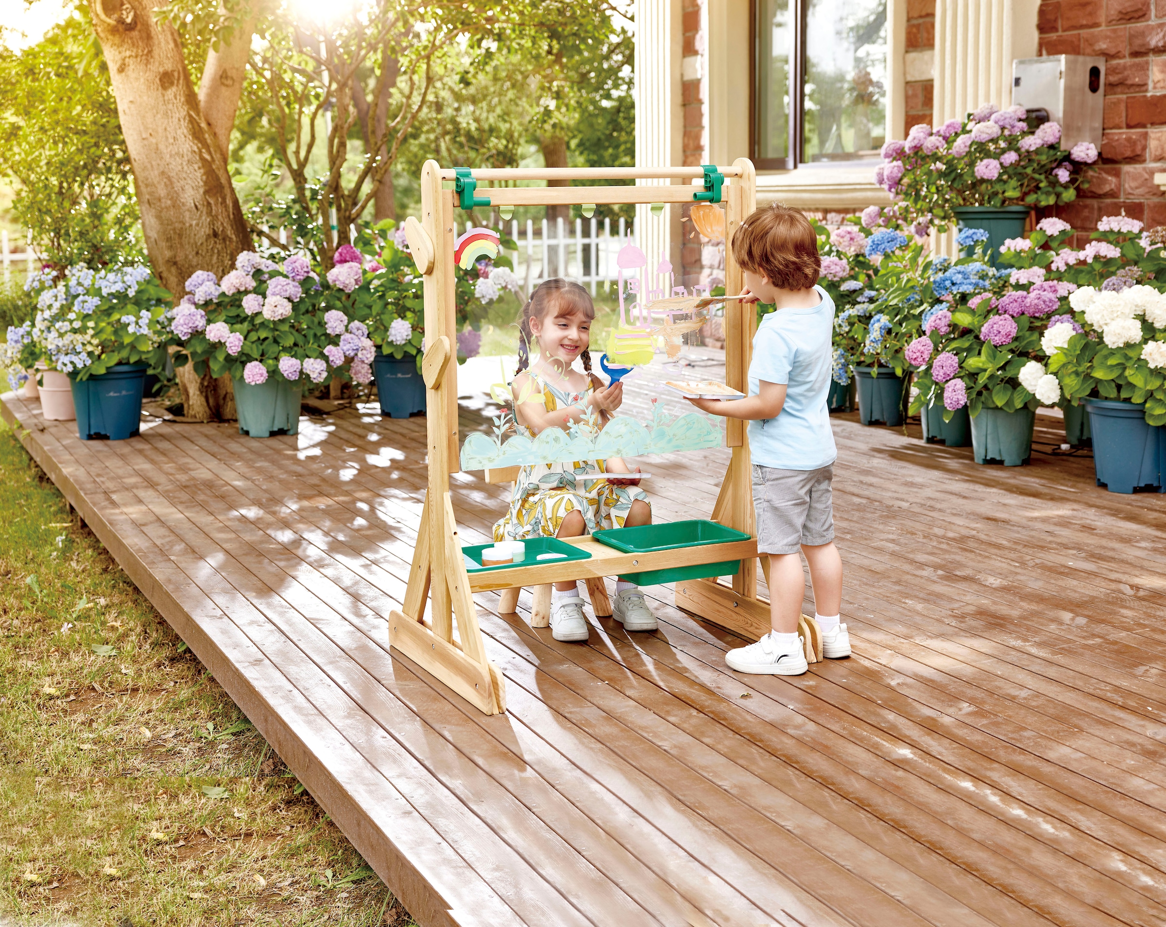 Hape Tafel »Outdoor Staffelei«