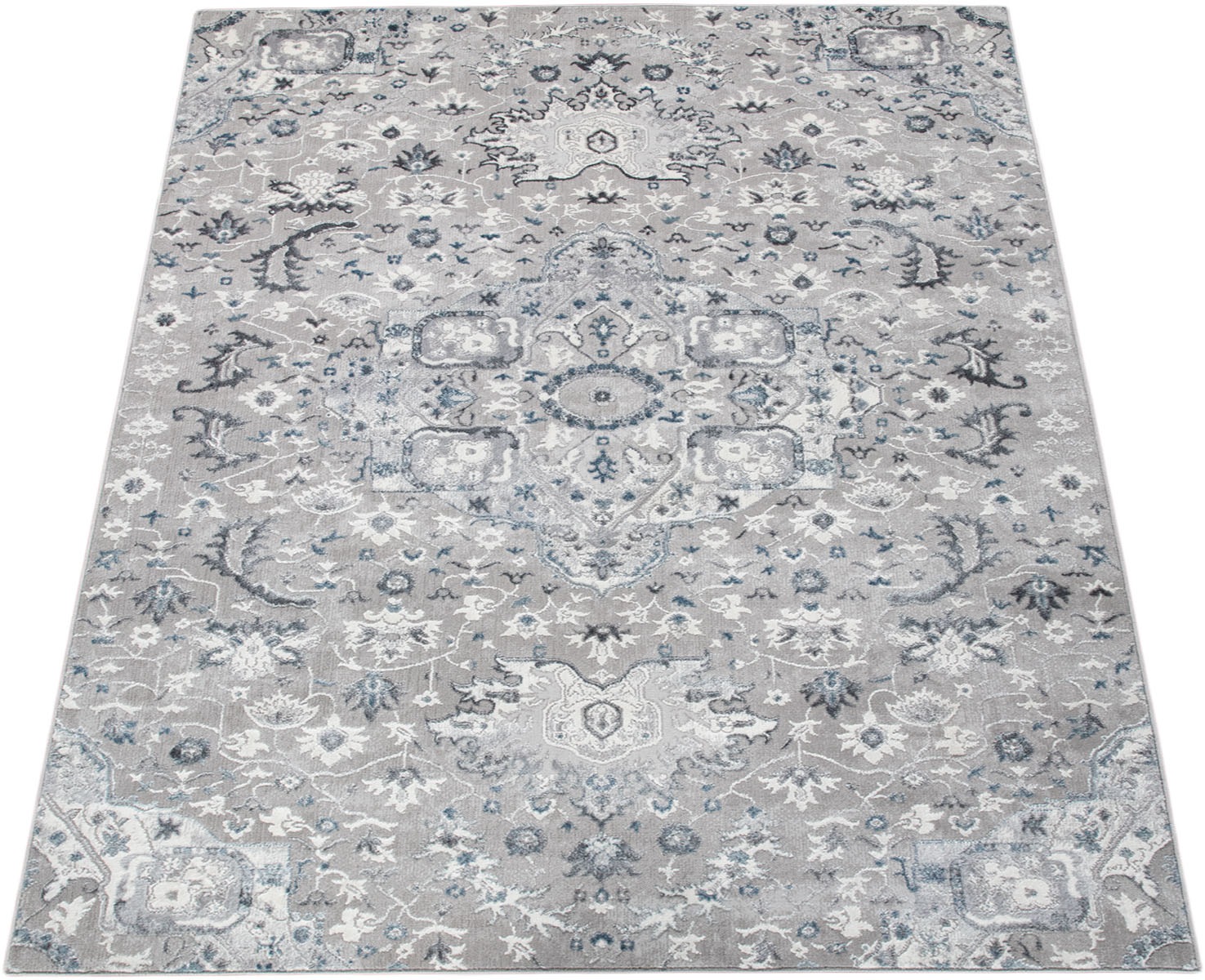 Image of Paco Home Teppich »Neferu 978«, rechteckig, 9 mm Höhe, Kurzflor, Orient Optik, 3D-Design, ideal im Wohnzimmer & Schlafzimmer bei Ackermann Versand Schweiz