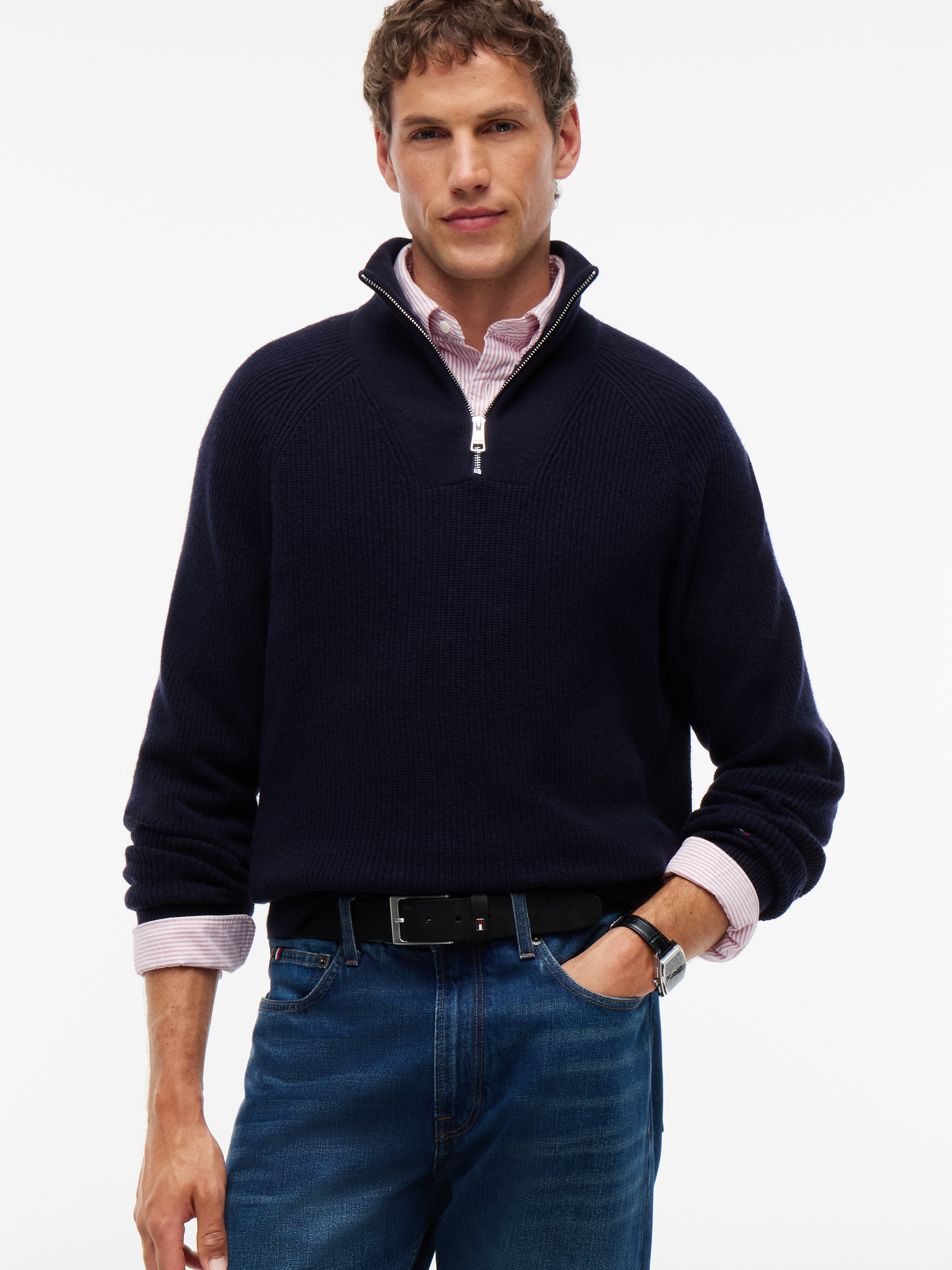 Image of Tommy Hilfiger Ledergürtel "LAYTON 3.5 NUBUCK"